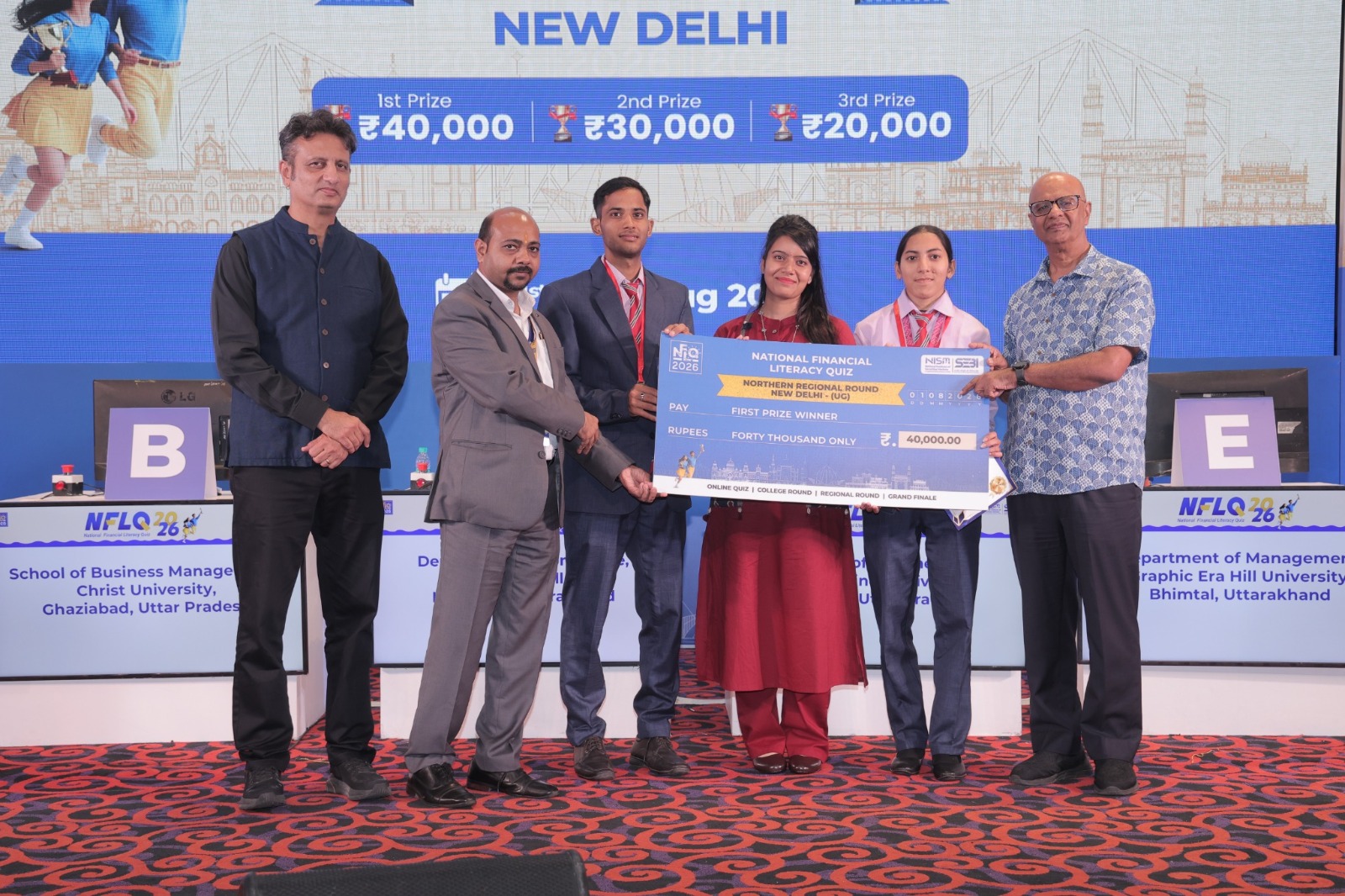 NISM & SEBI Successfully Conduct Northern Regional Round of NFLQ 2026 in New Delhi