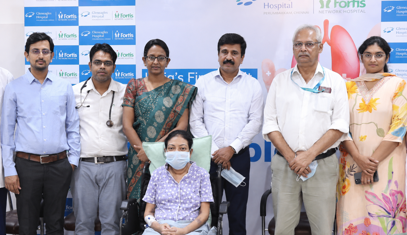 Gleneagles Hospital Chennai Performs India&rsquo;s First Adult Lung Transplant Using Pediatric Donor Lungs