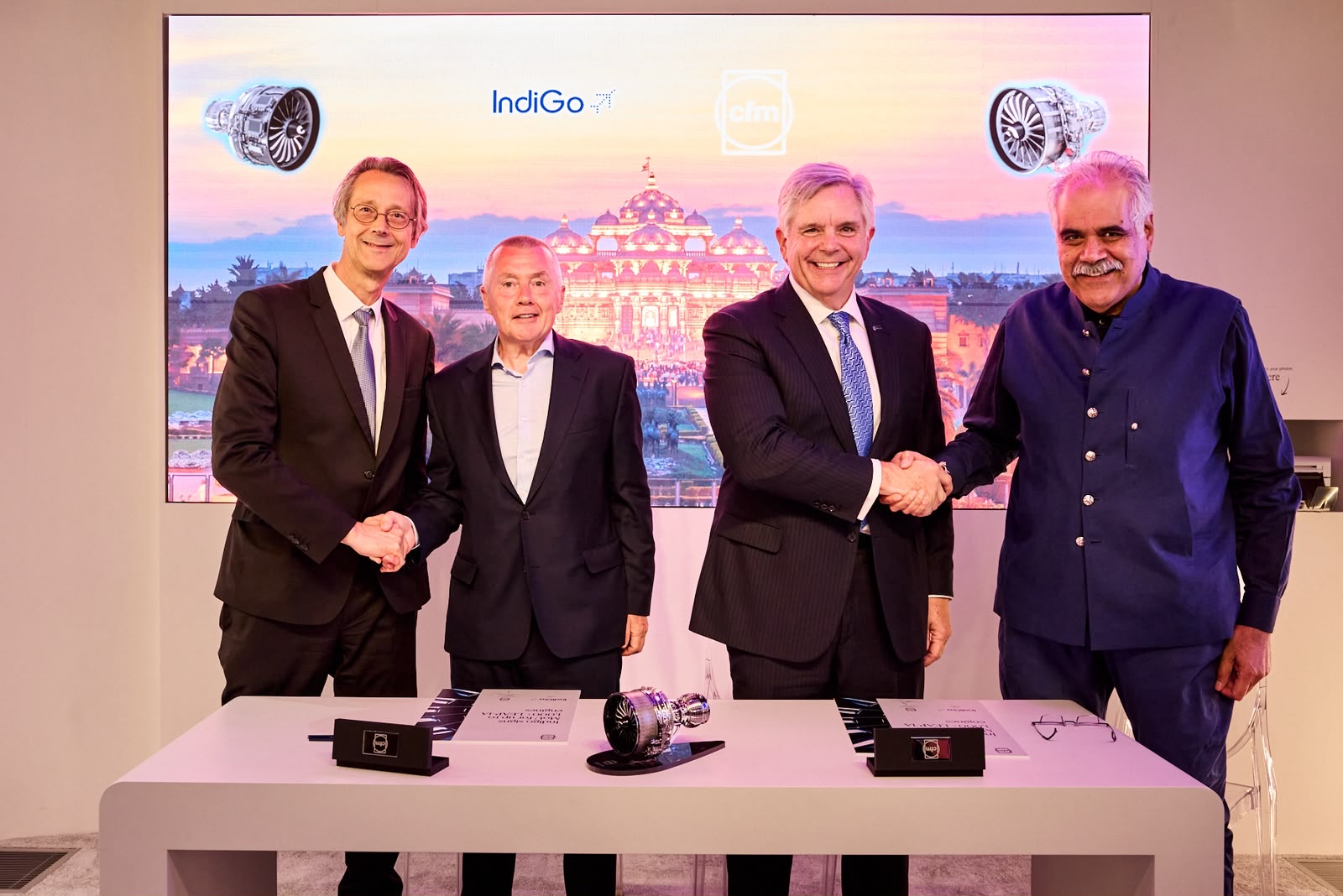 IndiGo and CFM sign MoU paving the way to a record agreement for 1,000+ LEAP-1A engines