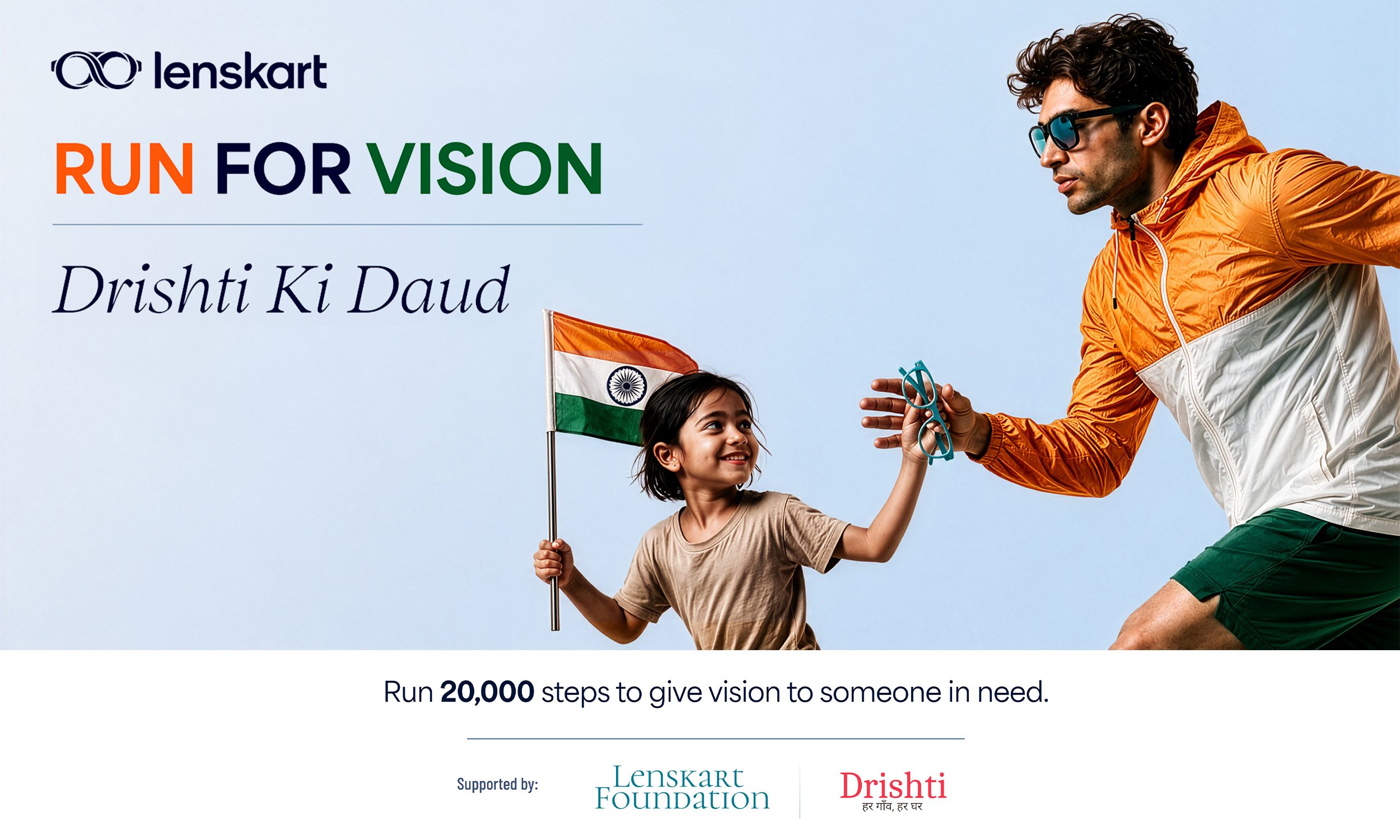 Lenskart Launches &lsquo;Drishti Ki Daud&rsquo;, Turning Everyday Steps into a Nationwide Movement for Better Vision