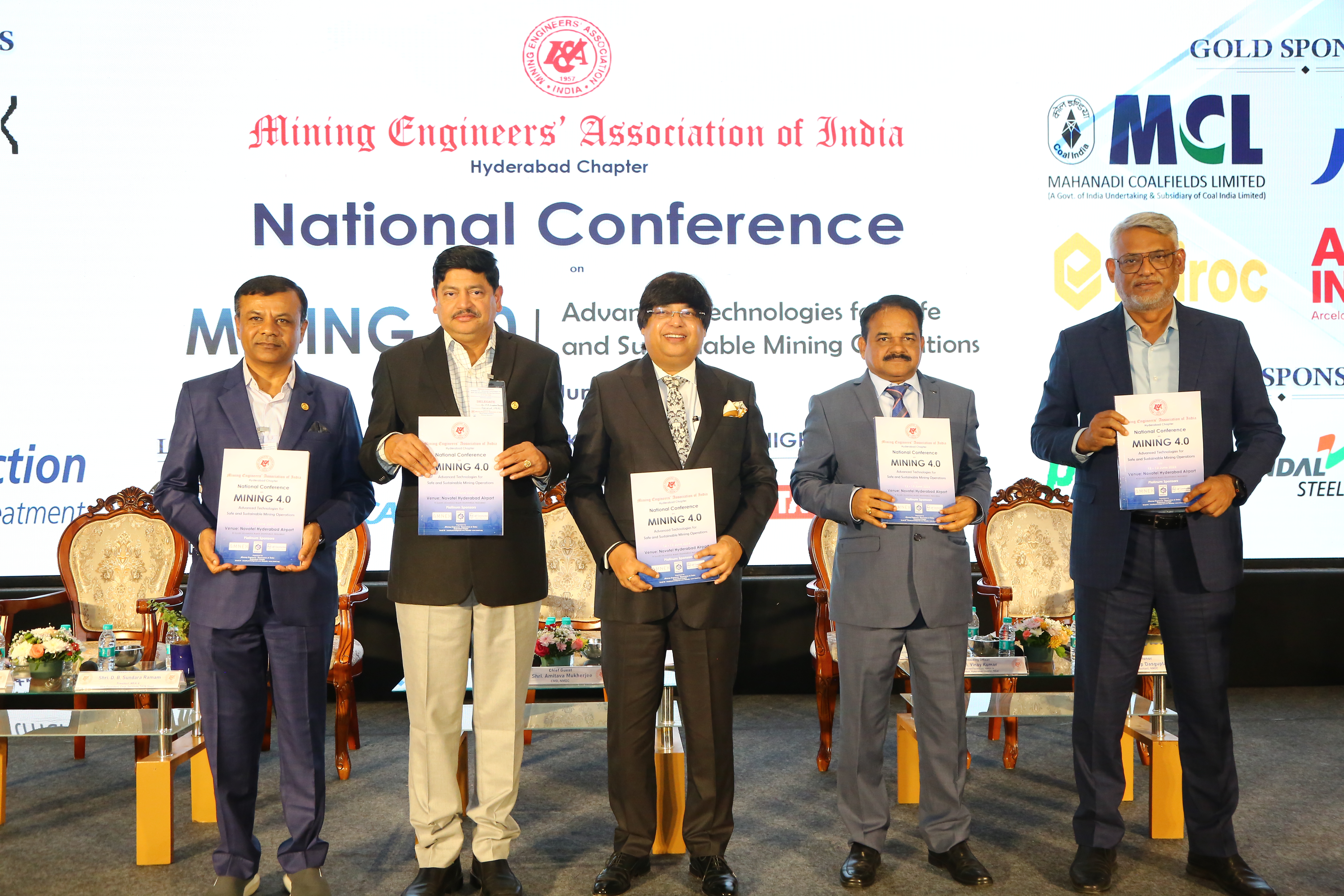 NMDC NMDC participates at the MEAI Mining 4.0 Conference in Hyderabad