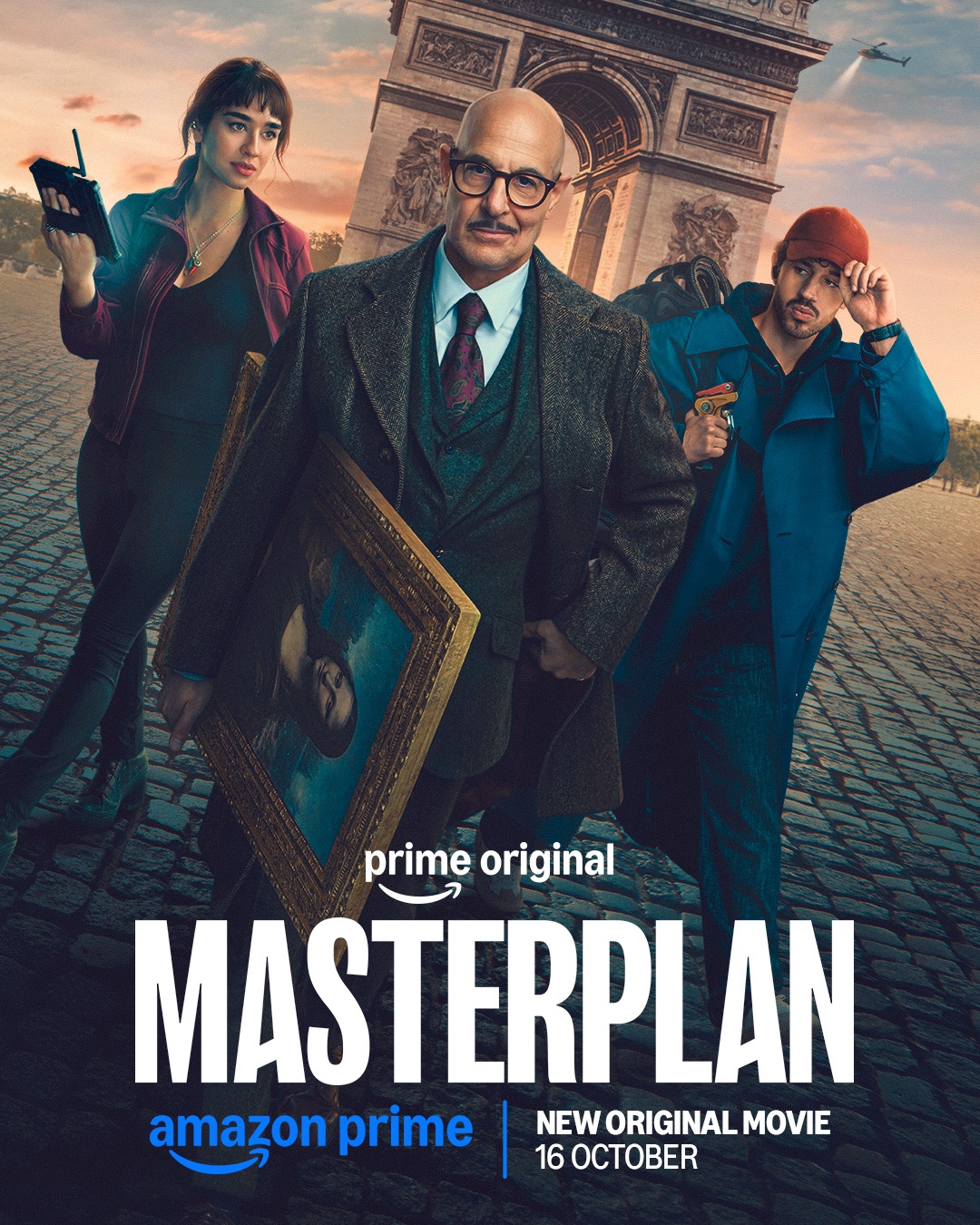 Prime Video Unveils Trailer And Poster For &lsquo;Masterplan&rsquo; Featuring Stanley Tucci