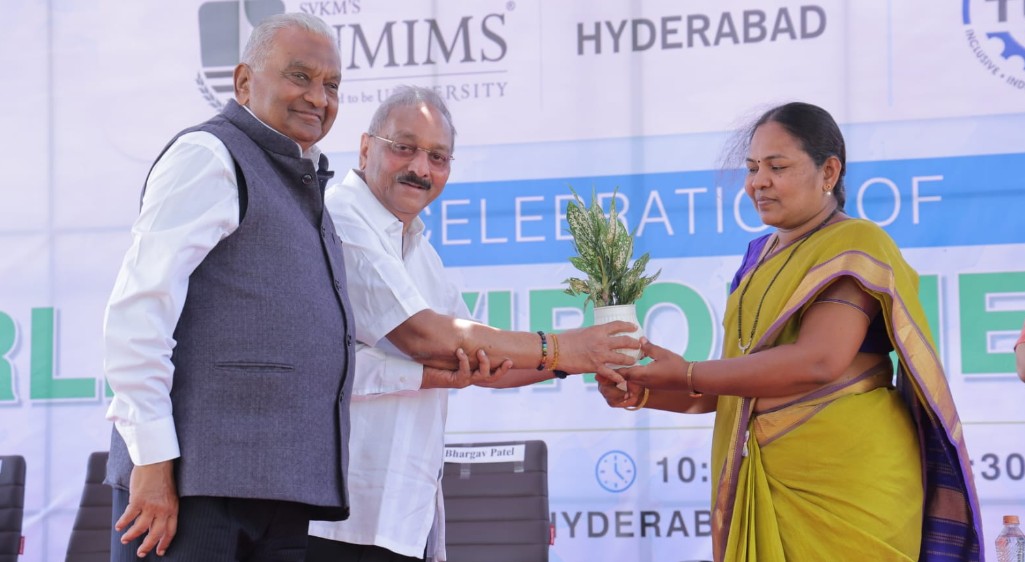 World Environment Day Celebration at SVKM&rsquo;s NMIMS Jadcherla Campus