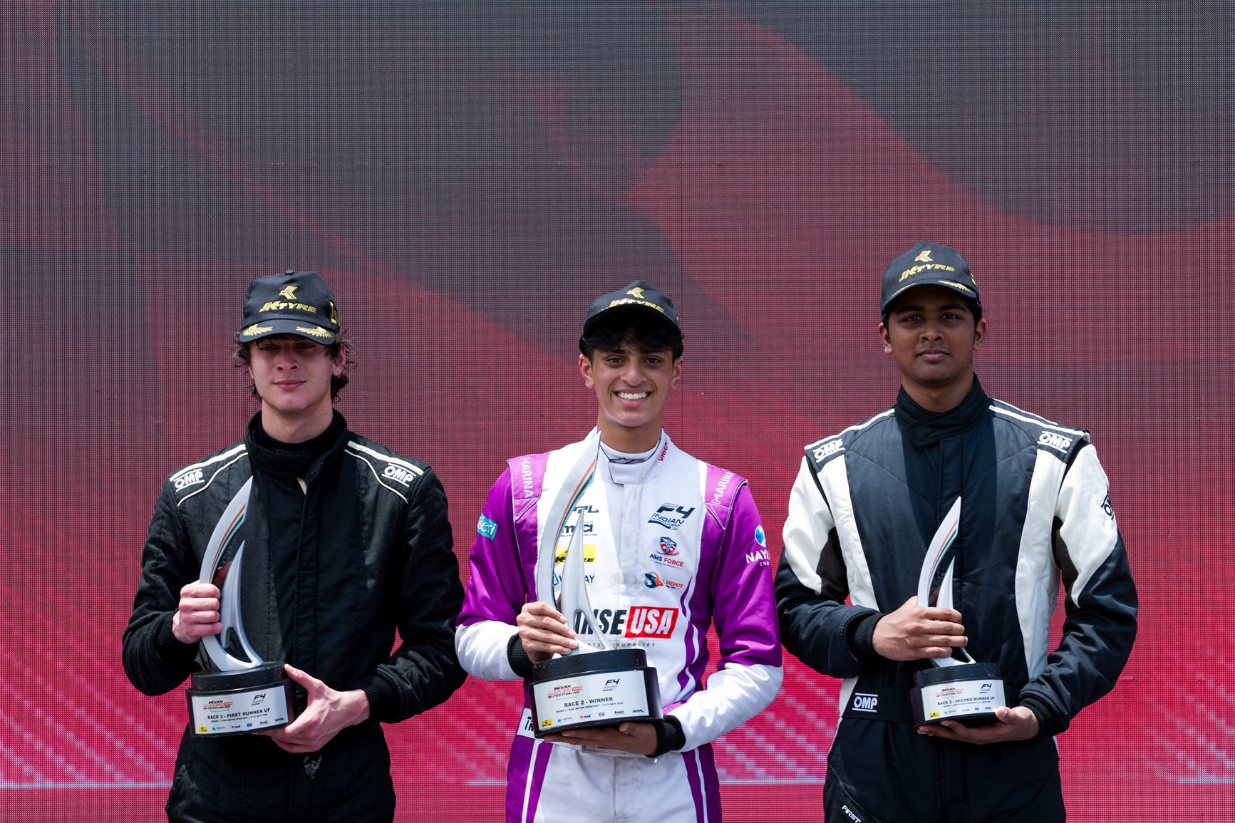 High-octane drama and teenage brilliance light up Kari Motor Speedway as Aris Kyriakou completes a perfect Round 1 of F4 Indian Championship