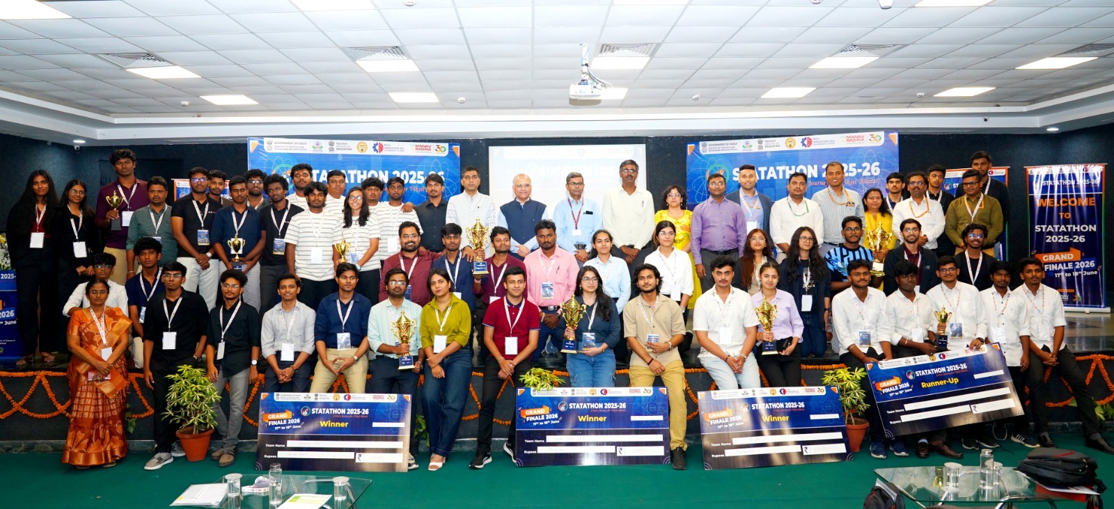 MoSPI-AICTE's STATATHON 2025–26 Awards INR 1 Lakh Each to Five Winning Teams at Grand Finale Hosted by Manav Rachna