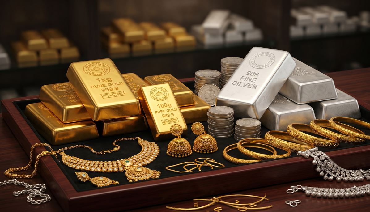 Bullion Market Shock: Gold Falls ₹26,000, Silver Crashes ₹1.48 Lakh in 89 Days!