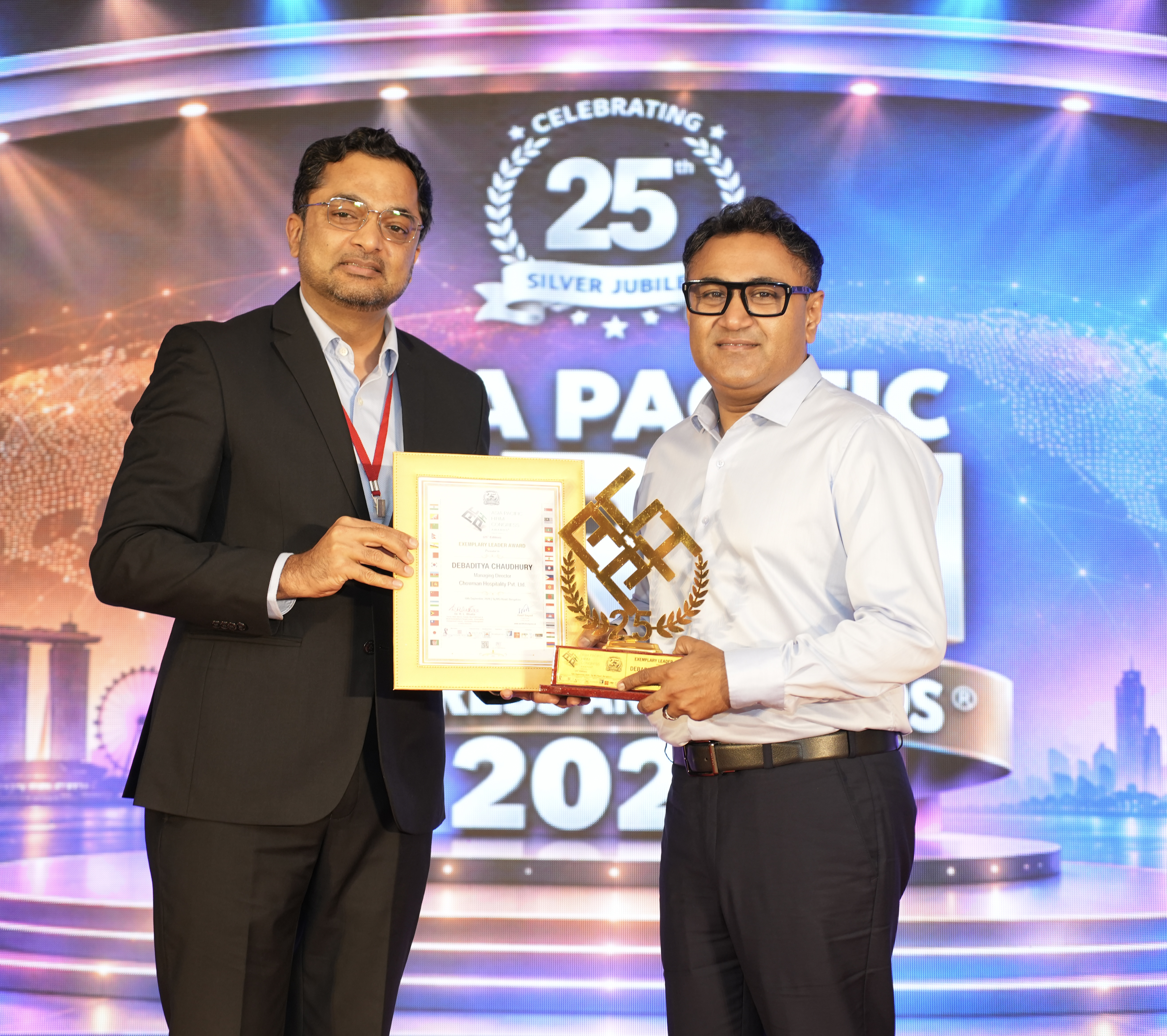 Debaditya Chaudhury Honoured with the Exemplary Leader Award at Asia Leadership Awards 2026