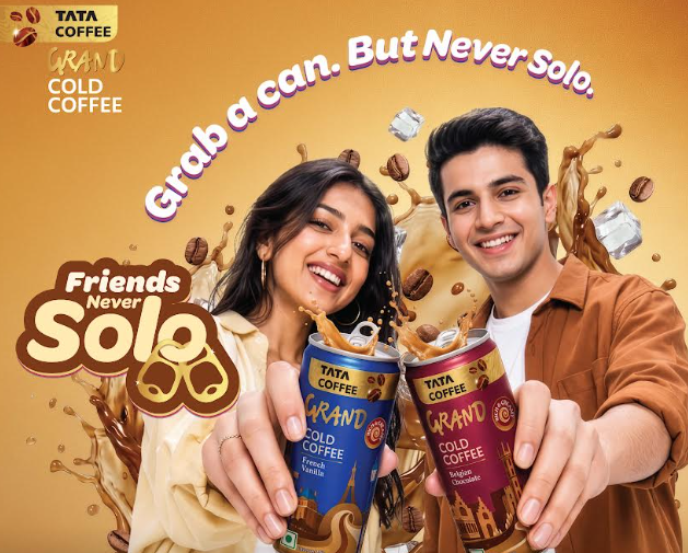 Tata Coffee Grand Cold Coffee Launches #FriendsNeverSolo Celebrating Everyday Moments That Defines Friendship