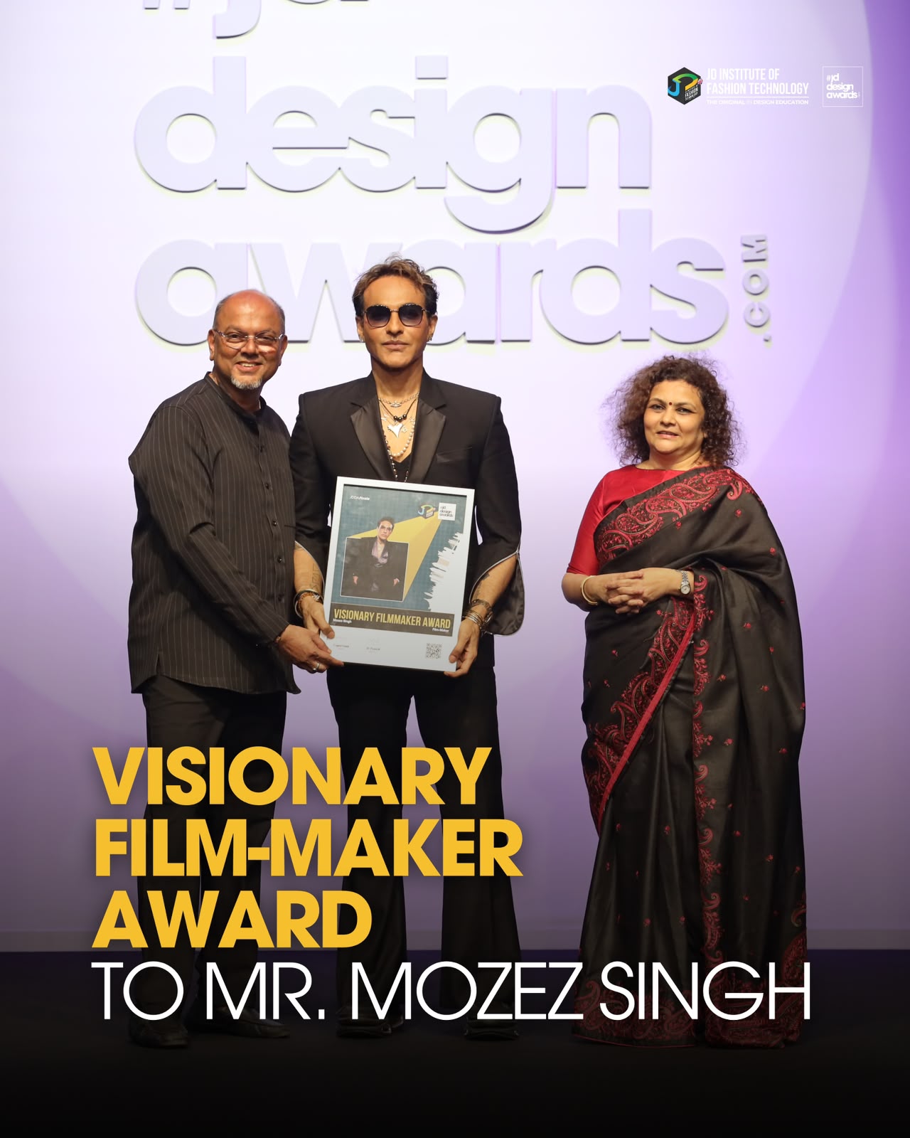 Filmmaker Mozez Singh Inspires Young Designers at JD Institute of Fashion Technology