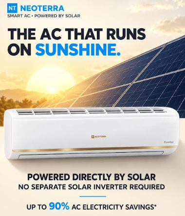 Neoterra Reimagines Cooling for India&rsquo;s Small Businesses with Smart AC&rsquo;s powered by Solar