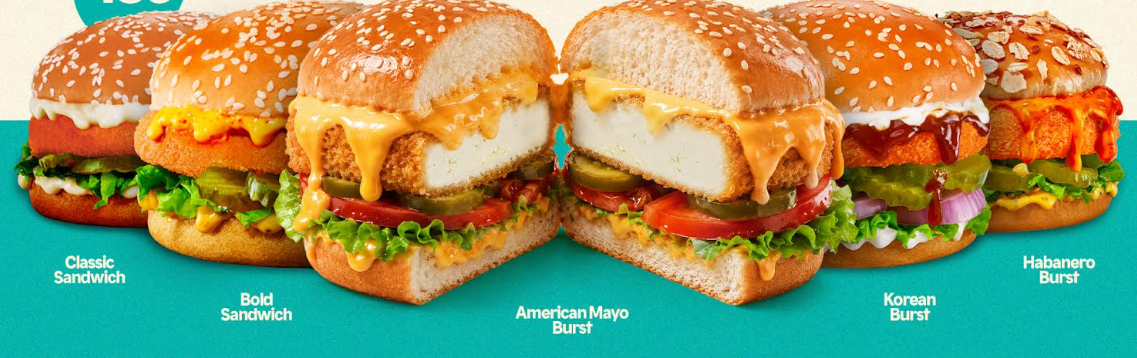 Popeyes Reinvents the Paneer Burger with '5 Bold Flavors of Paneer', Its Widest Vegetarian Range Yet