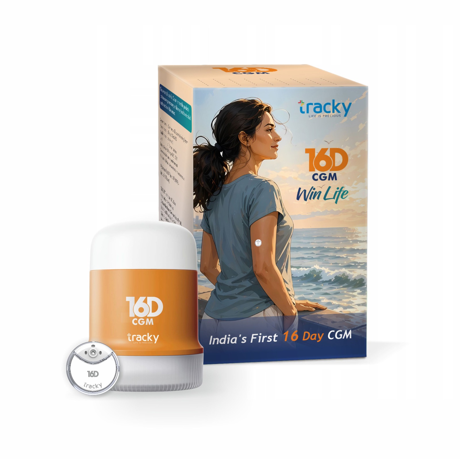 Tracky launches 16D, India's first 16-day continuous glucose monitoring system (CGM)