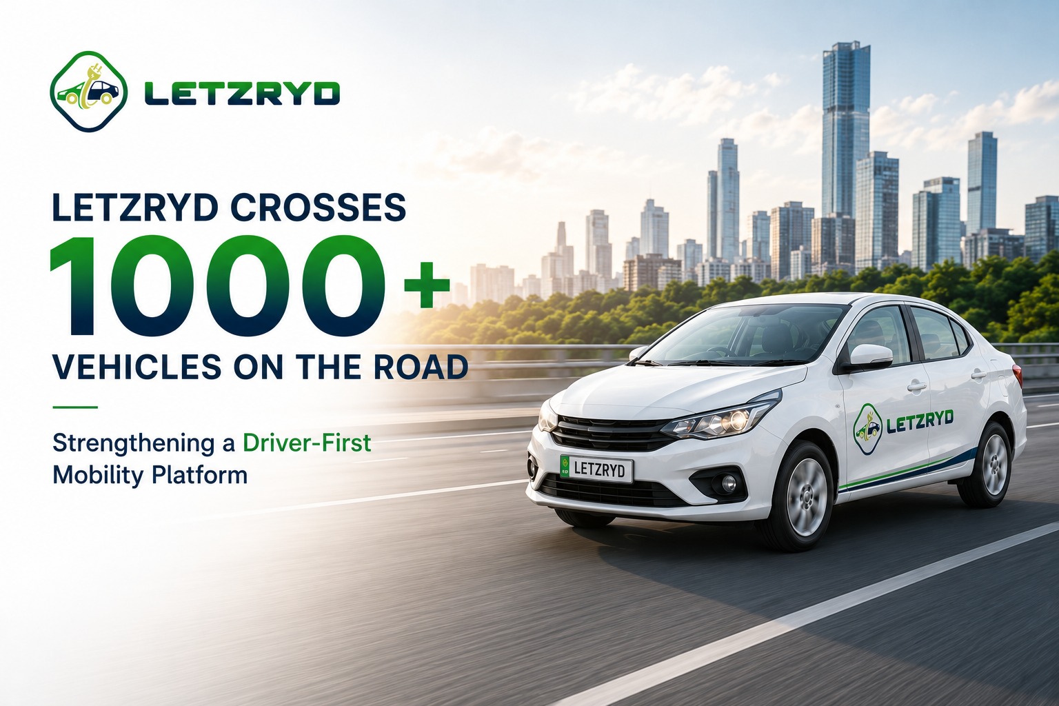 LetzRyd Crosses 1,000 Vehicles on the Road, Strengthening Its Driver-First Mobility Infrastructure Platform