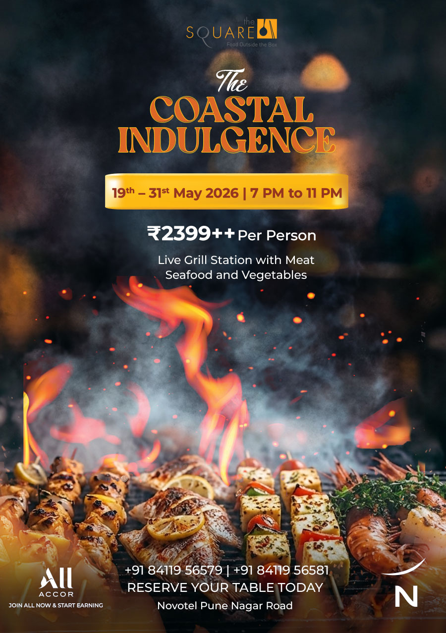 Dive Into a Flavourful Coastal Feast at The Square, Novotel Pune with The Coastal Indulgence
