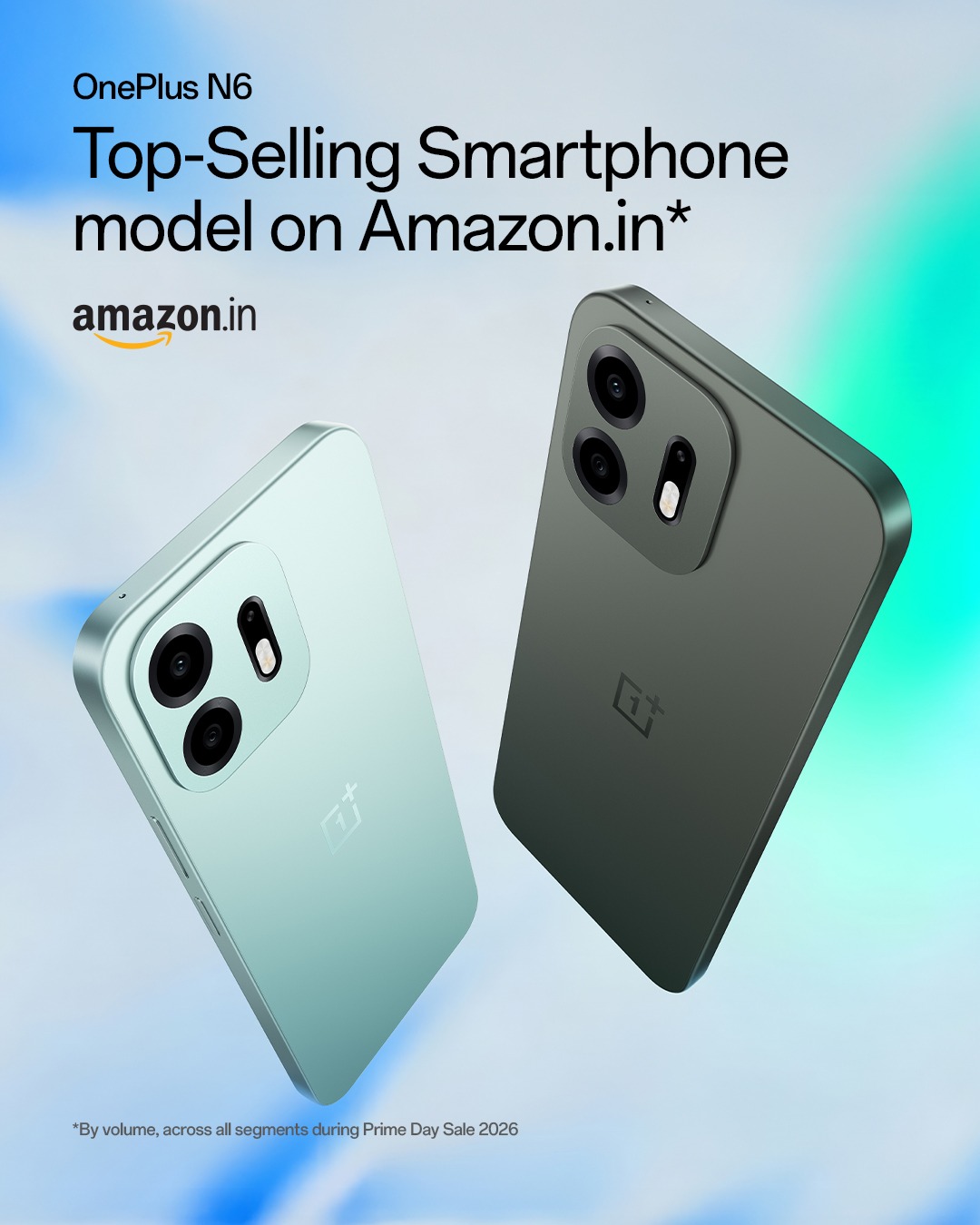 OnePlus N6 Emerges as Top-Selling Smartphone on Amazon.in During Prime Day 2026 Sale