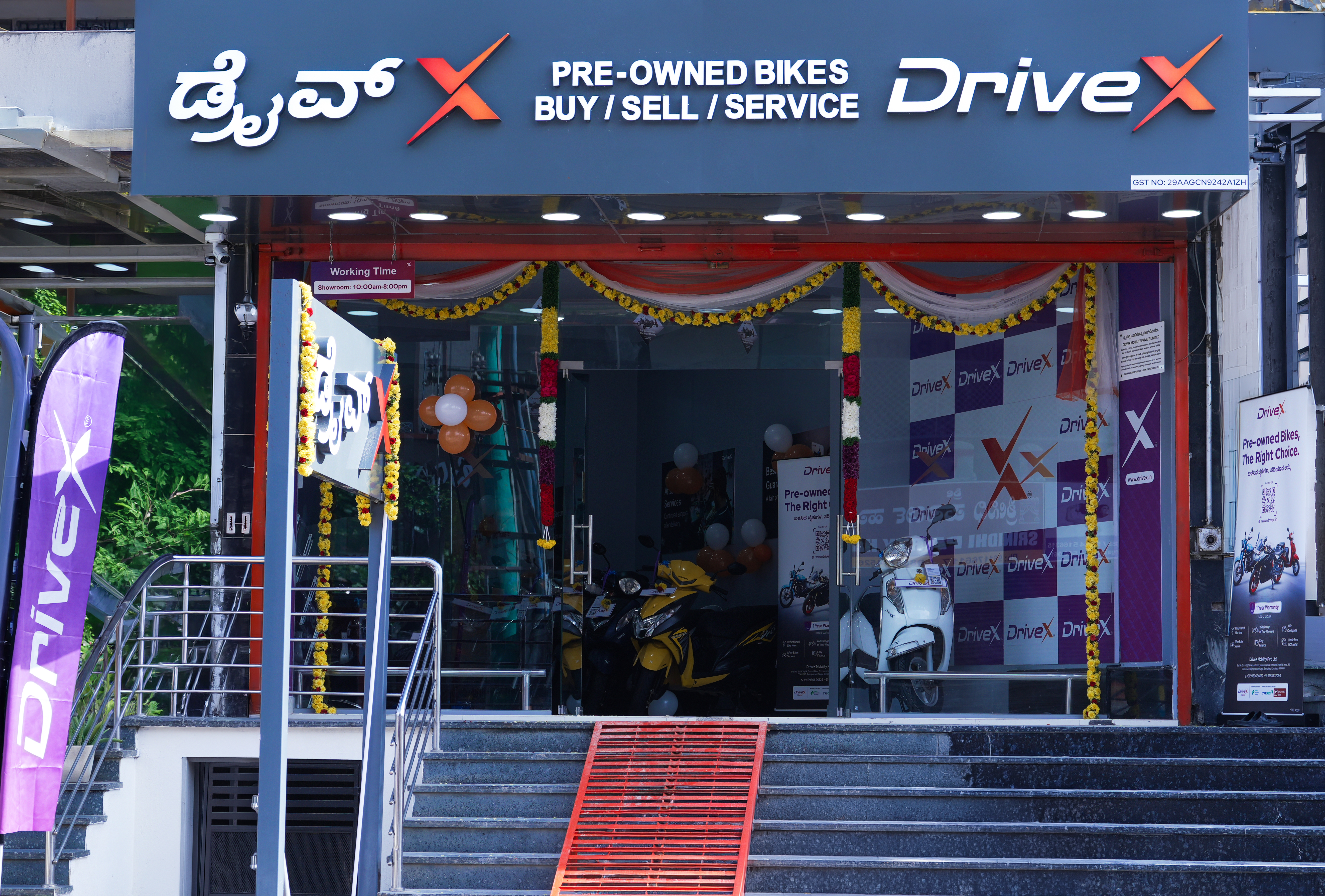 DriveX Expands Retail Network to Key Growth Corridors in Bengaluru and Chennai
