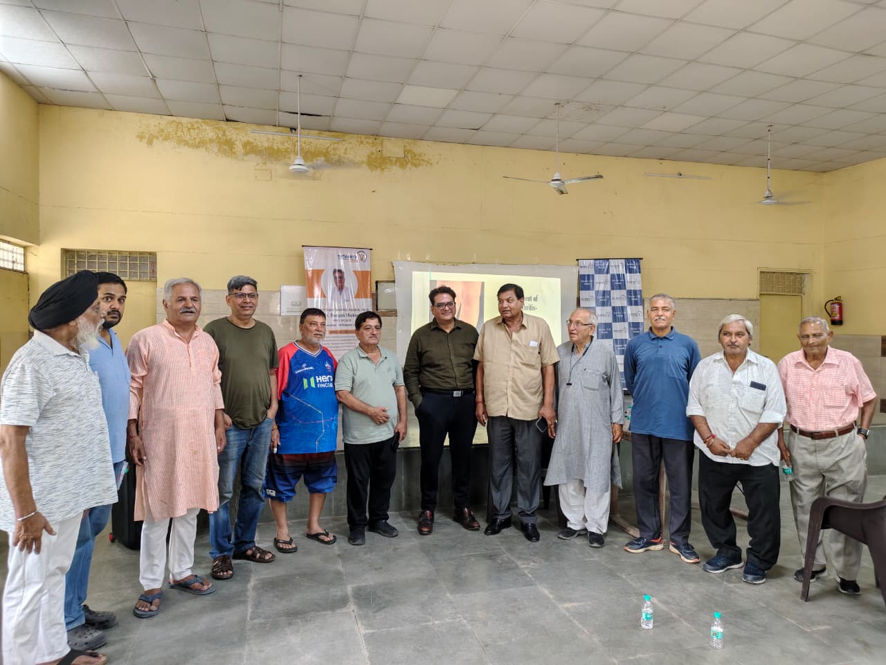 Yatharth Super Speciality Hospital Organises Free Health Talk in Sector-49, Noida  Senior Orthopaedic Specialist Dr. Deepak Thakur Raises Awareness About Bone and Joint Health