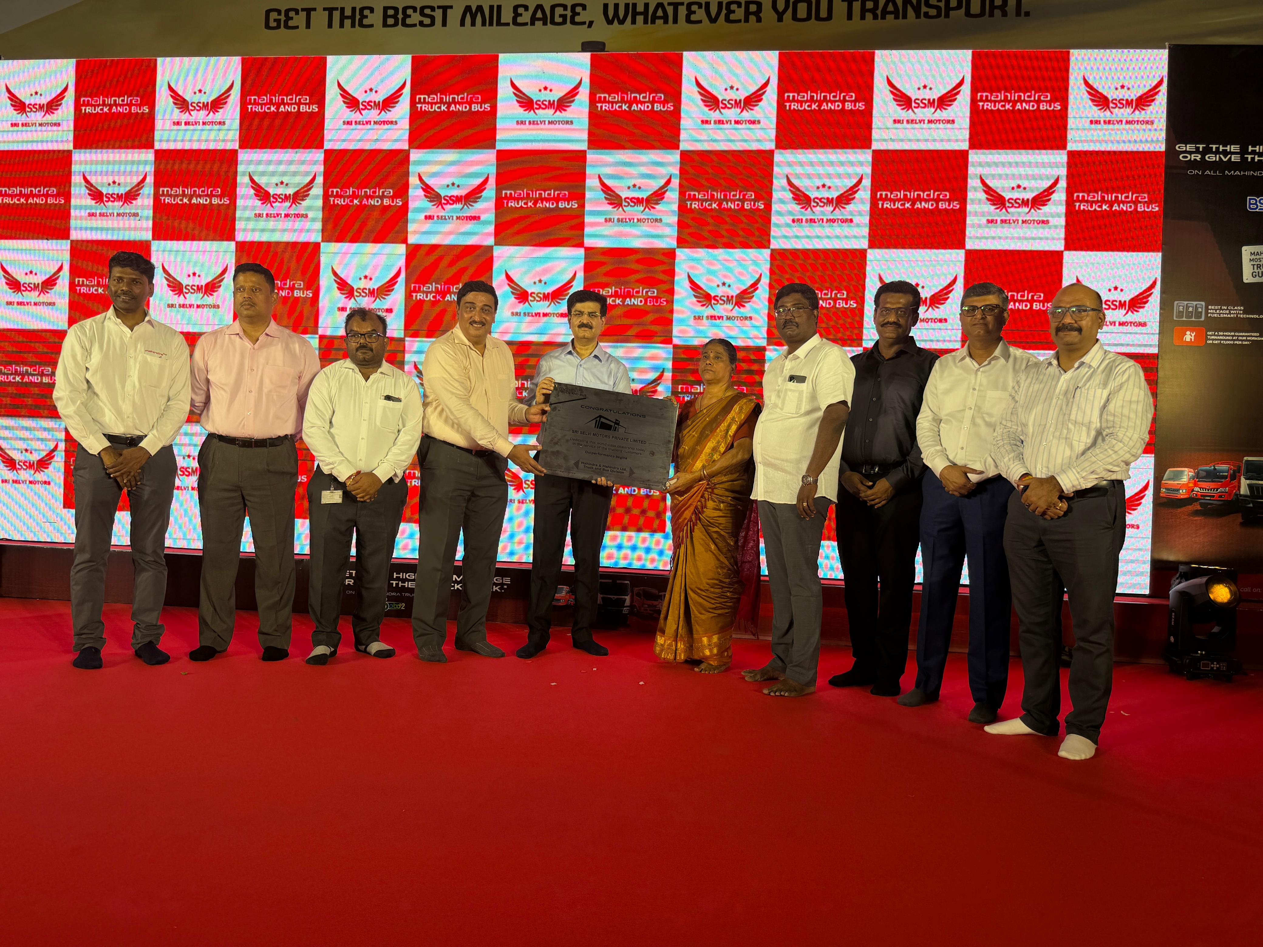 Mahindra Strengthens its presence in Tamil Nadu with a new  State-of-the-art Truck and Bus dealership in Chennai