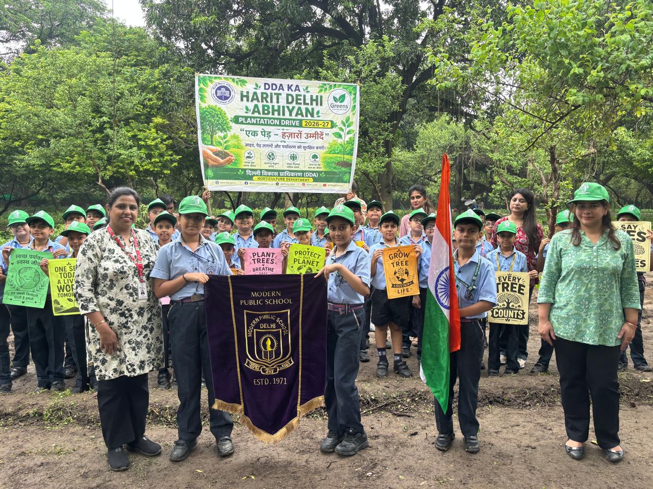 MPS Joins DDA&rsquo;s Harit Delhi Abhiyan to Promote a Greener and Healthier Capital