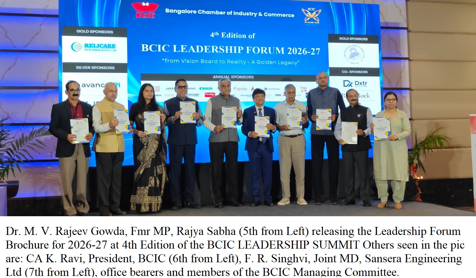 Karnataka must take growth beyond Bengaluru, strengthen industry-academia links: Dr. M. V. Rajeev Gowda