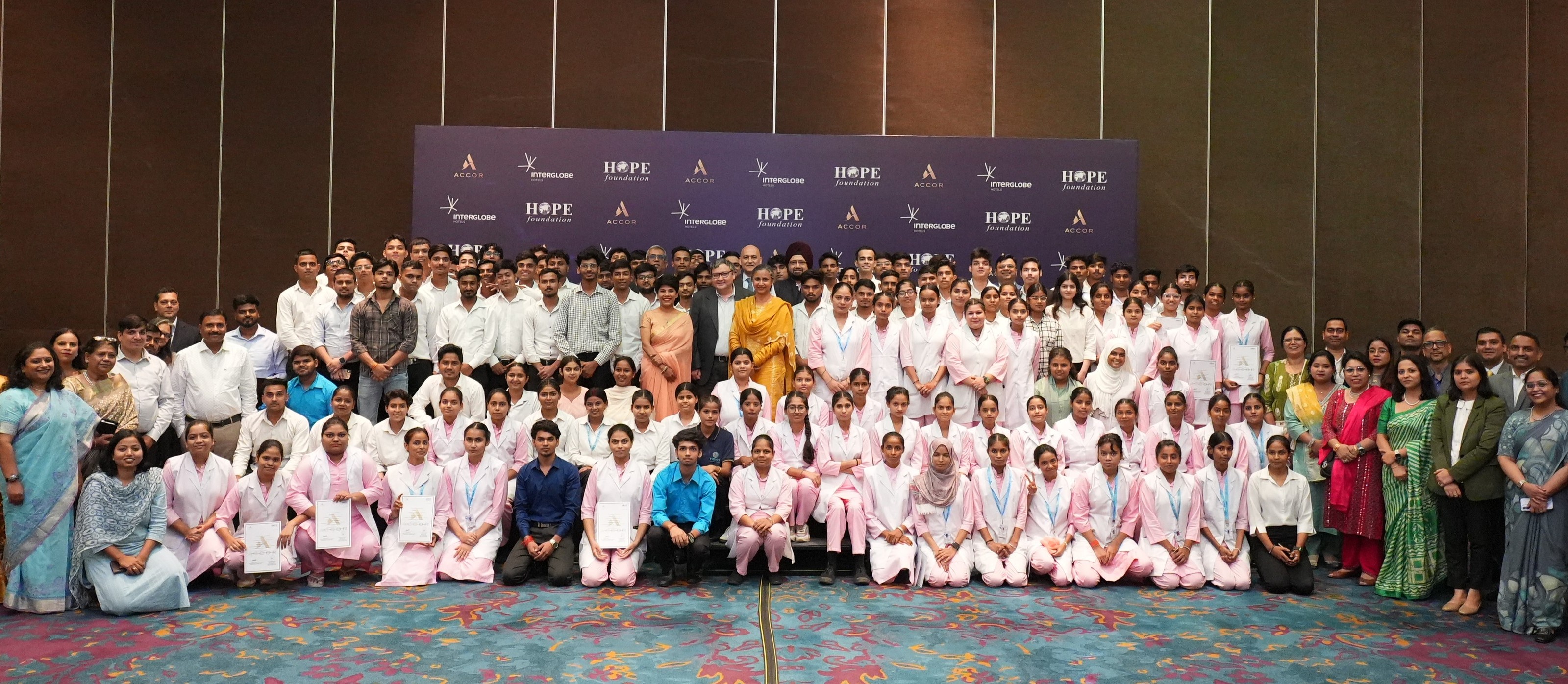 Accor, InterGlobe Hotels and HOPE Foundation Empower 237 Students Through Vocational Training and Skill Development