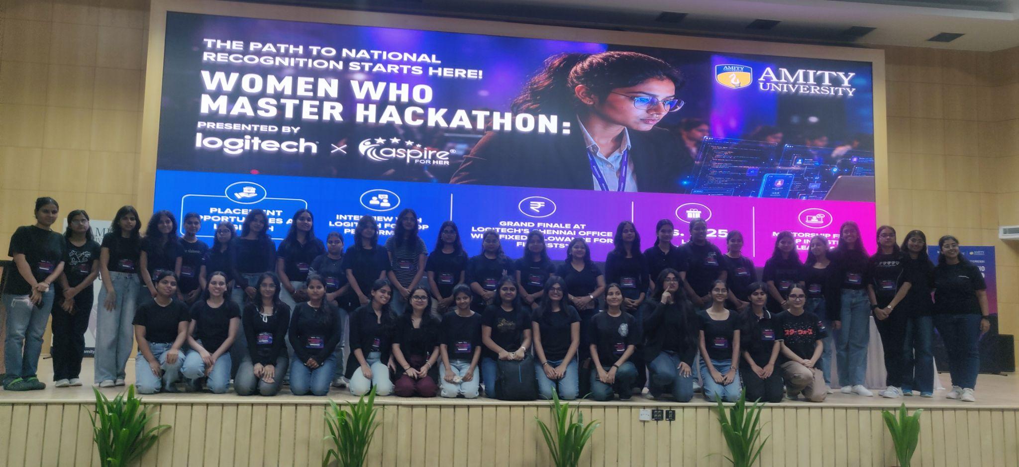 Logitech &  Aspire For Her&rsquo;s nationwide women-only Generative AI Hackathon heads to Noida for Zonal Round