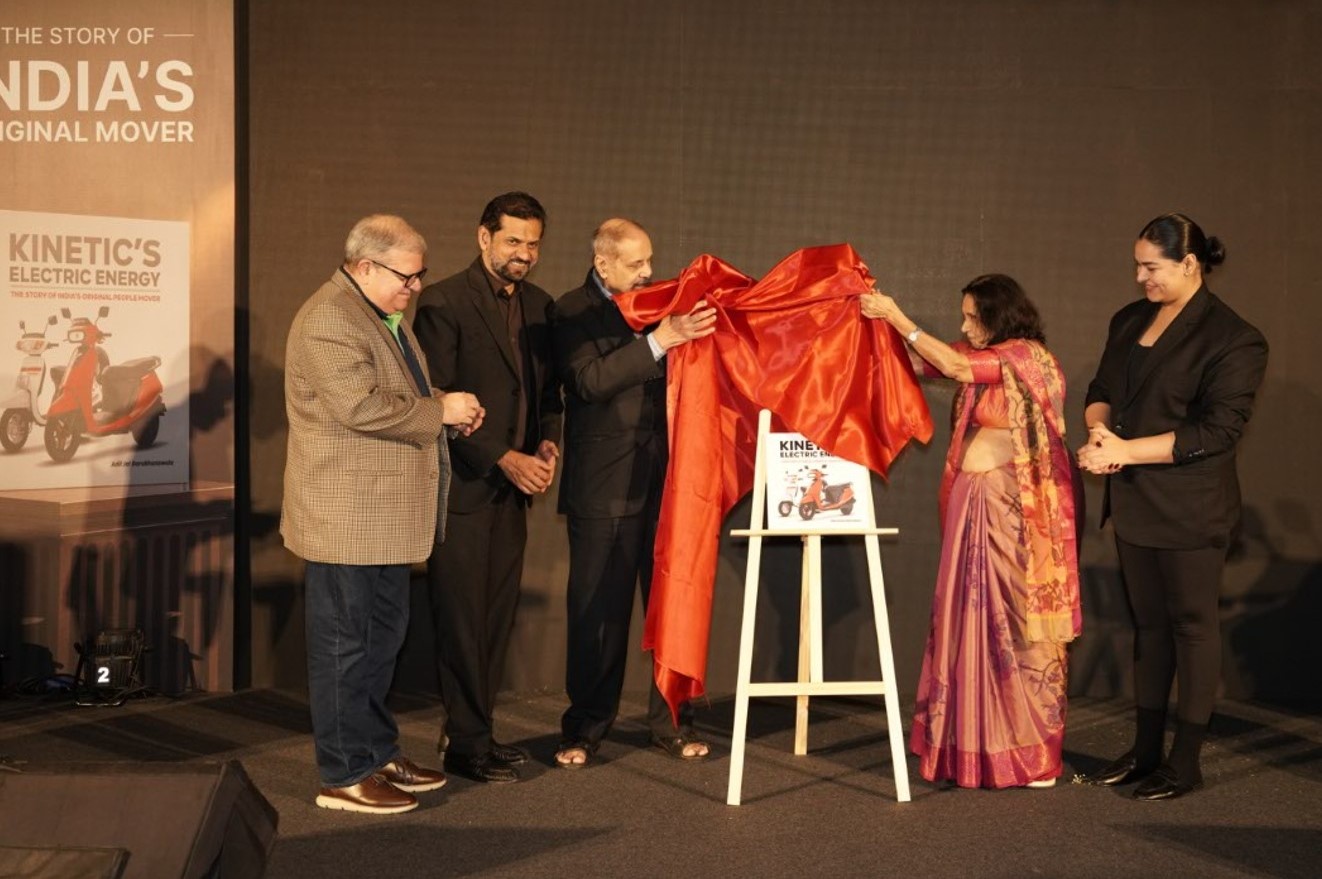 Kinetic Group Launches Kinetic's Electric Energy A Landmark Coffee Table Book Celebrating India's Original People Mover