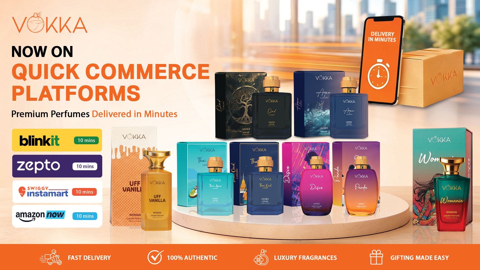 Vokka Expands Quick Commerce Presence, Now Available Across Blinkit, Zepto, Swiggy Instamart and Amazon Now