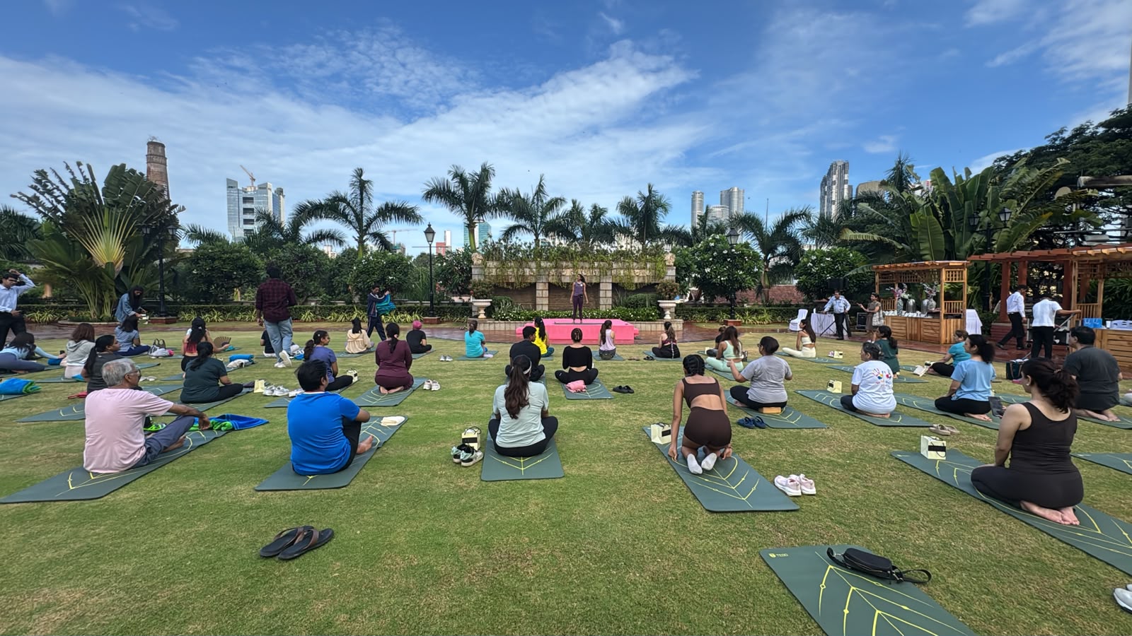 ITC Grand Central, Mumbai, Marks International Day of Yoga with a Morning of Mindfulness and Wellness