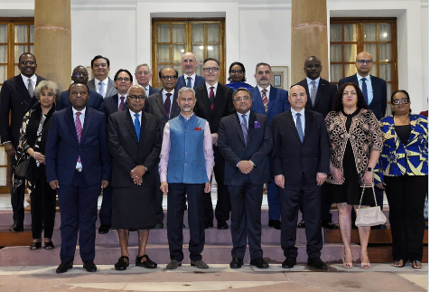 India Calls for Stronger Global Partnerships as Jaishankar Meets UN Representatives from 17 Nations