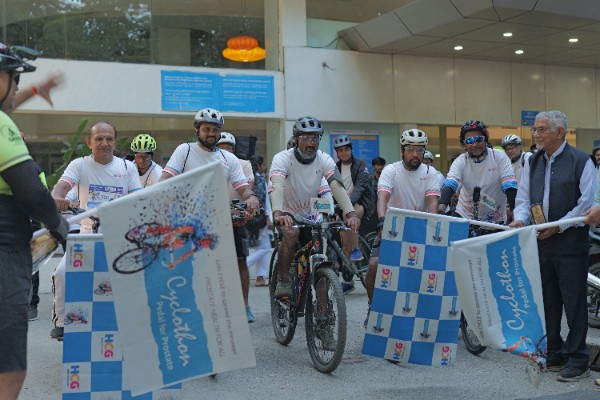 HCG Cancer Centre’s K.R. Unit Brings Bengaluru Together for Prostate Cancer Awareness Through Cyclothon