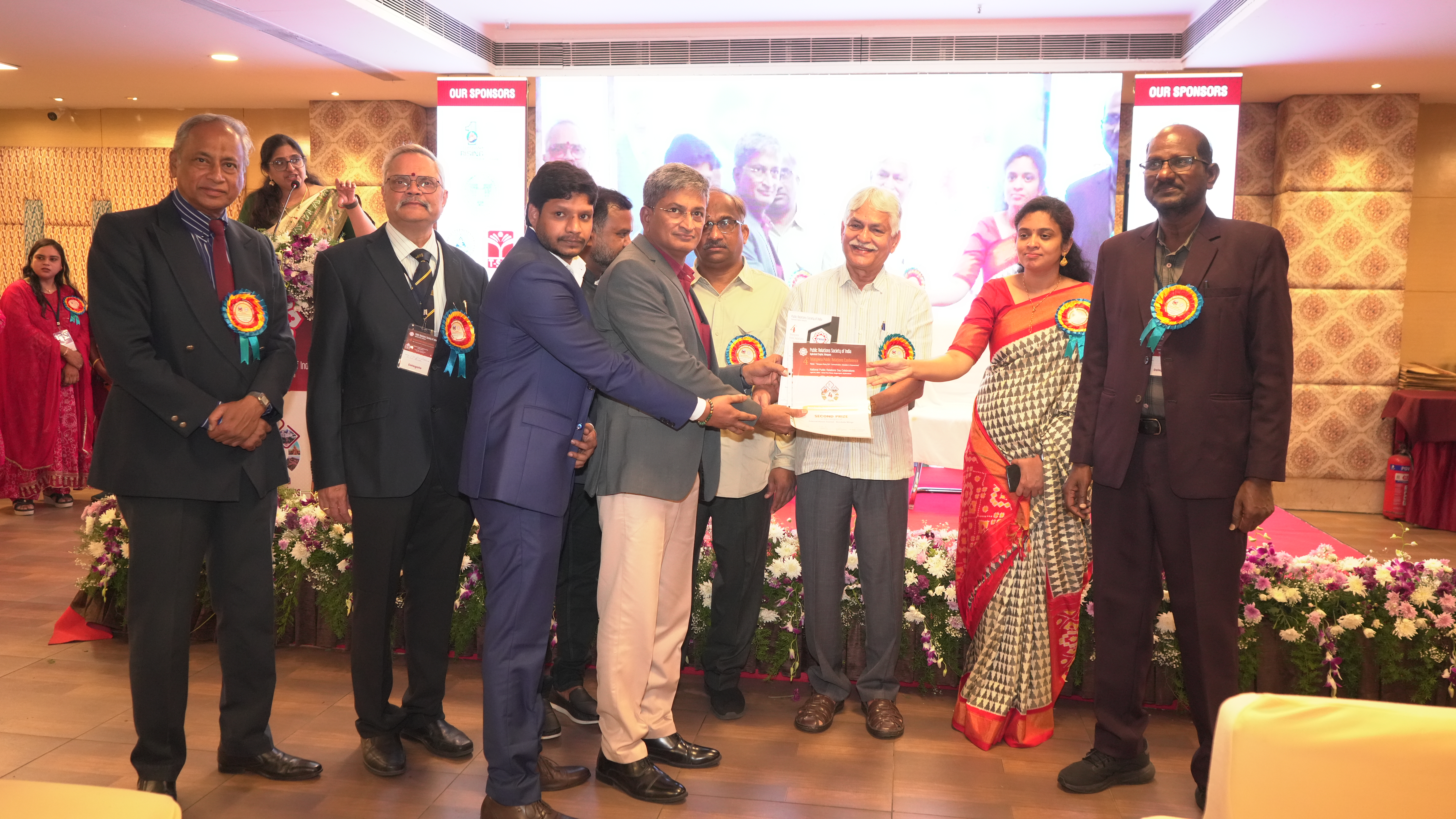 Dual Honors to Bondada Engineering Limited at Telangana PR Conference