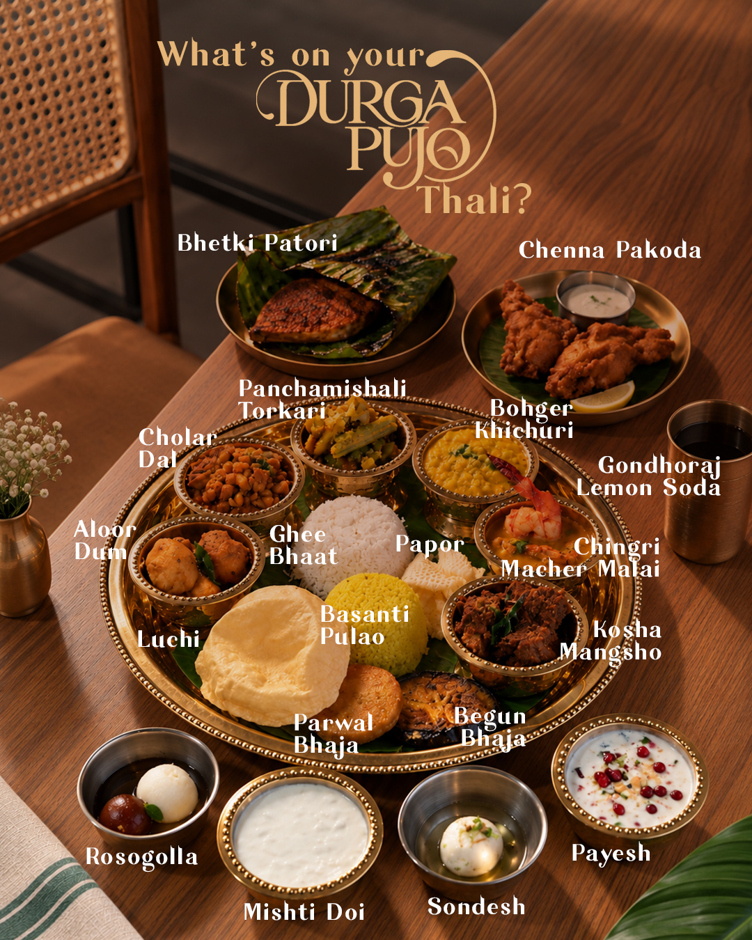 Gourami Celebrates Durga Pujo with a Limited-Edition Bengali Festive Thali