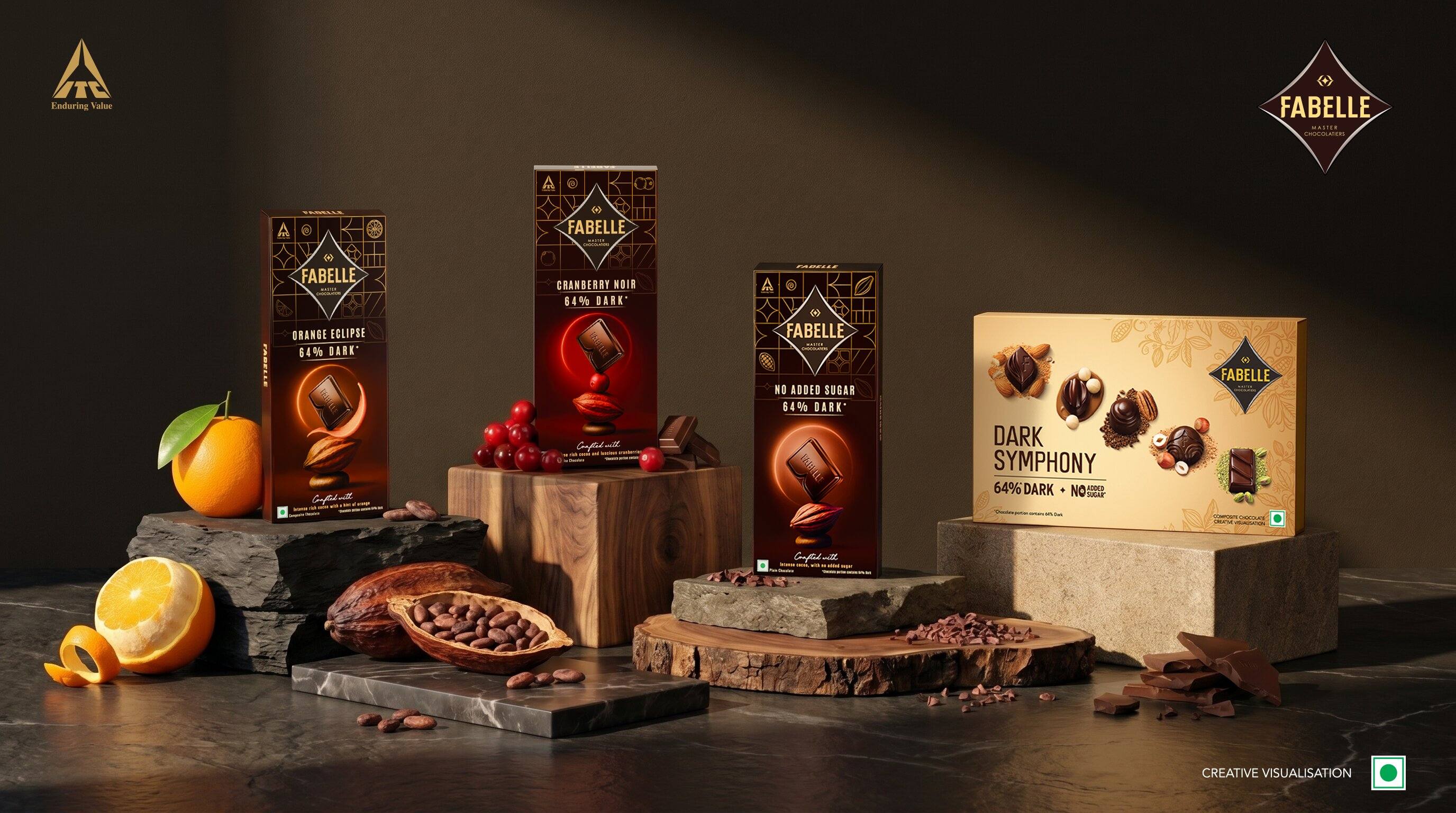 ITC Fabelle unveils 64 percent Ghana-Origin Dark Chocolate Range