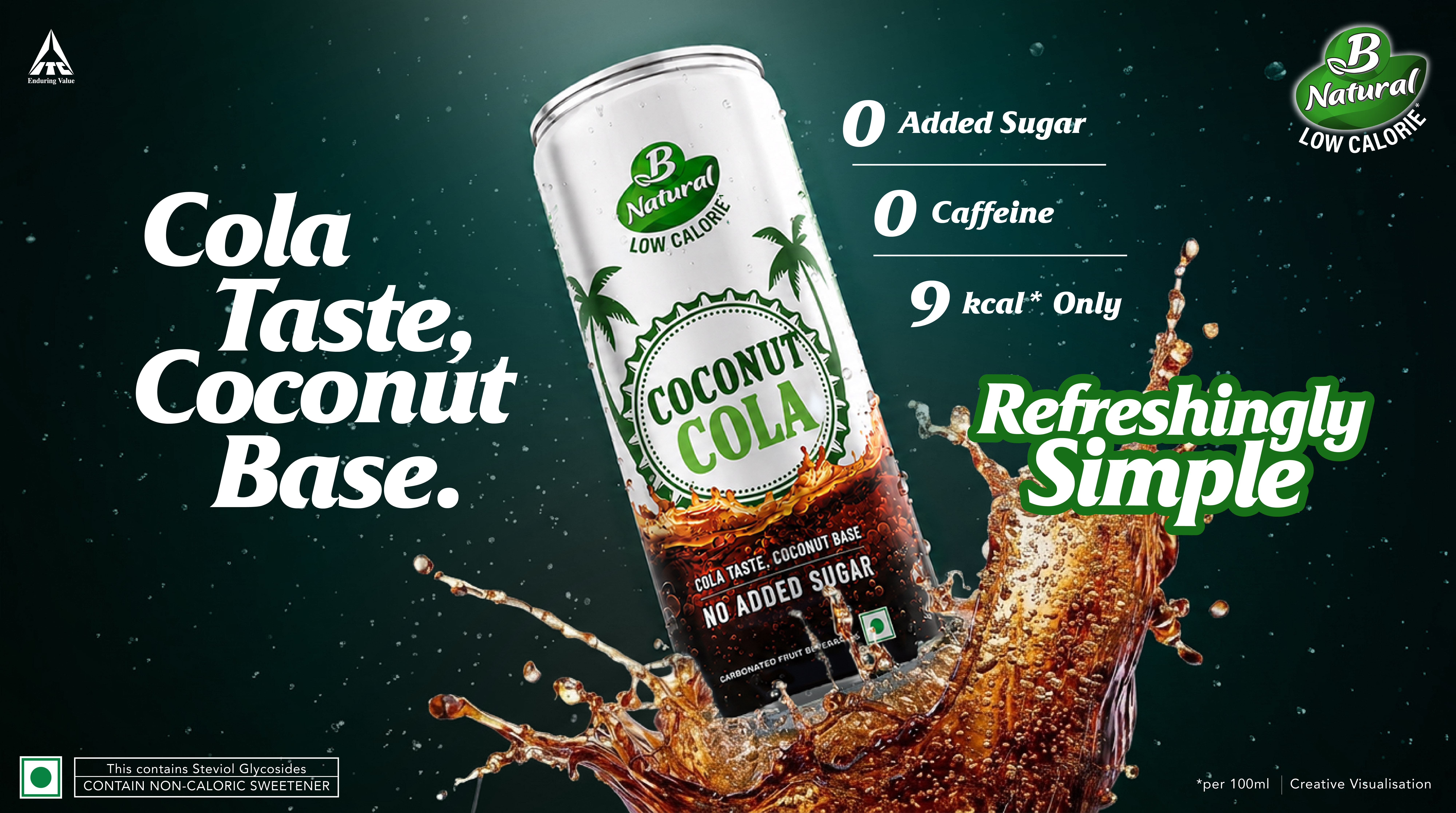 Why just Cola B Natural Launches ‘Coconut Cola’