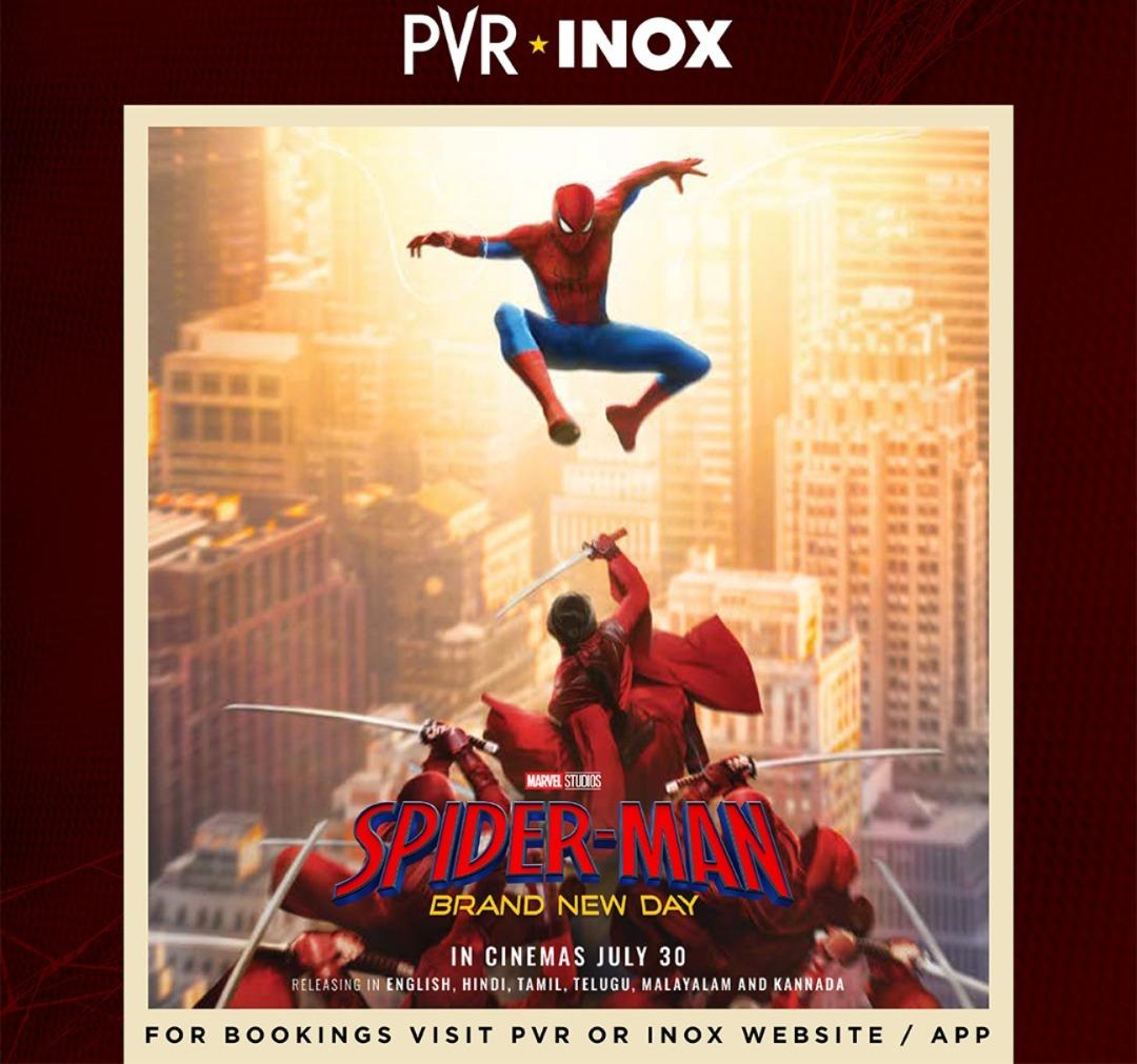 Spider-man: Brand New Day Delivers Record-breaking Hollywood Opening In India; Crosses Rs. 135 Crores Across Pvr Inox