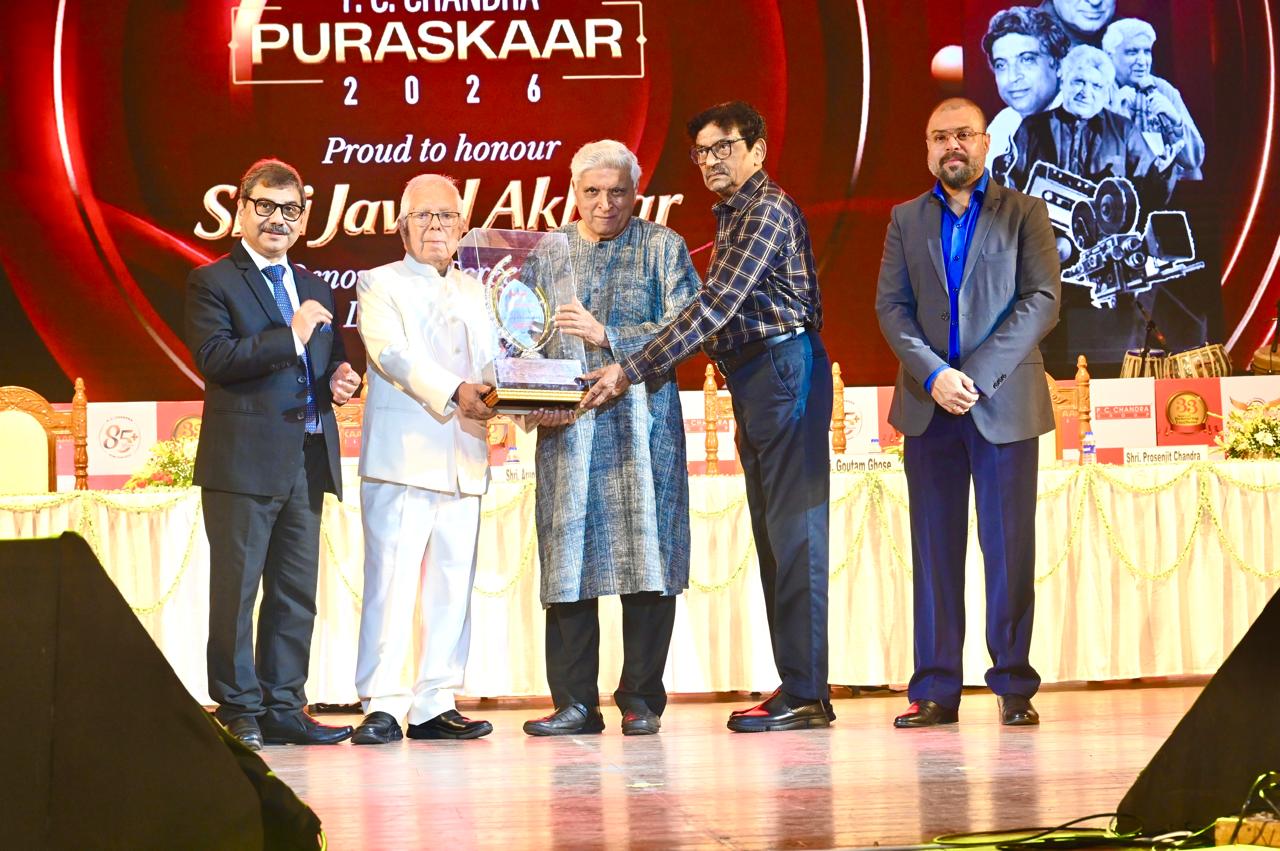 P.C. Chandra Group Confers 33rd Puraskaar on Javed Akhtar