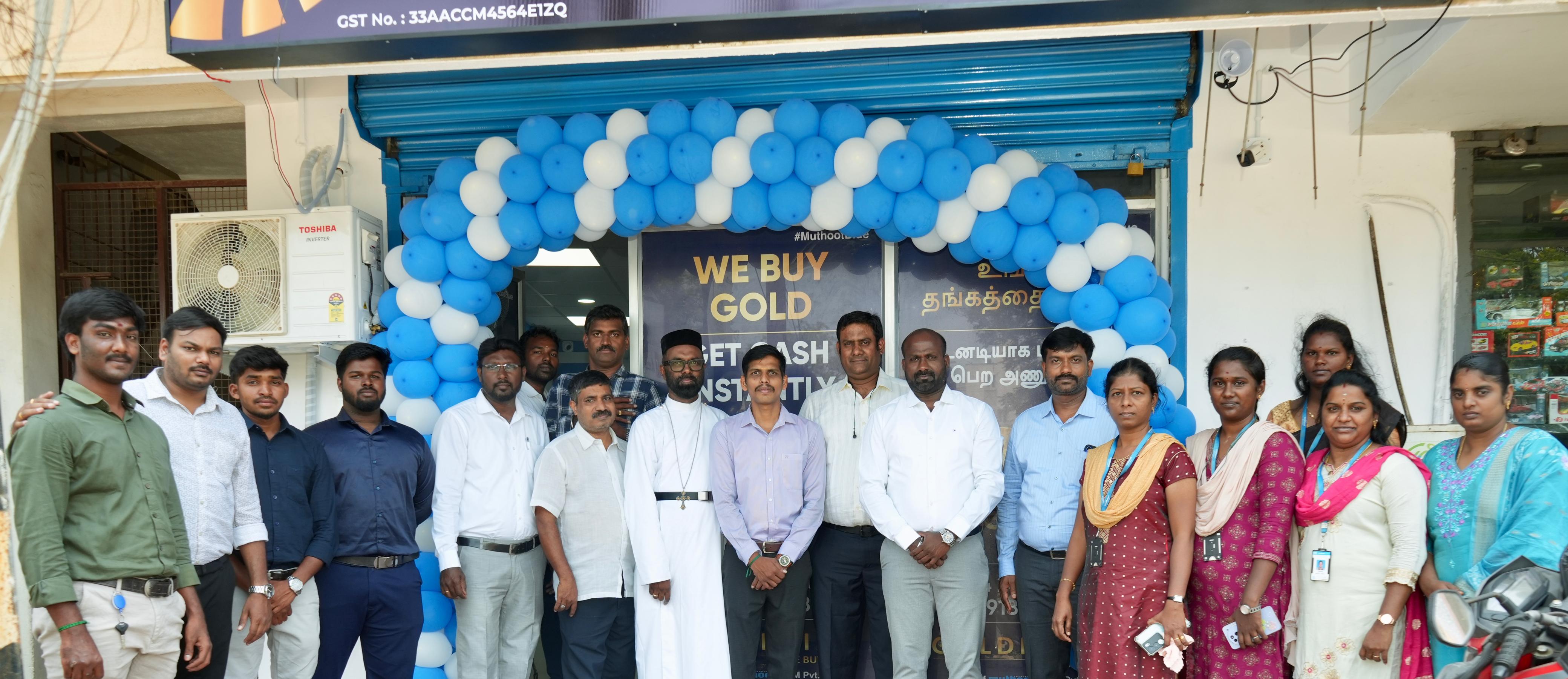 Muthoot Exim Opens 103rd Muthoot Gold Point Branch in Sholinganallur