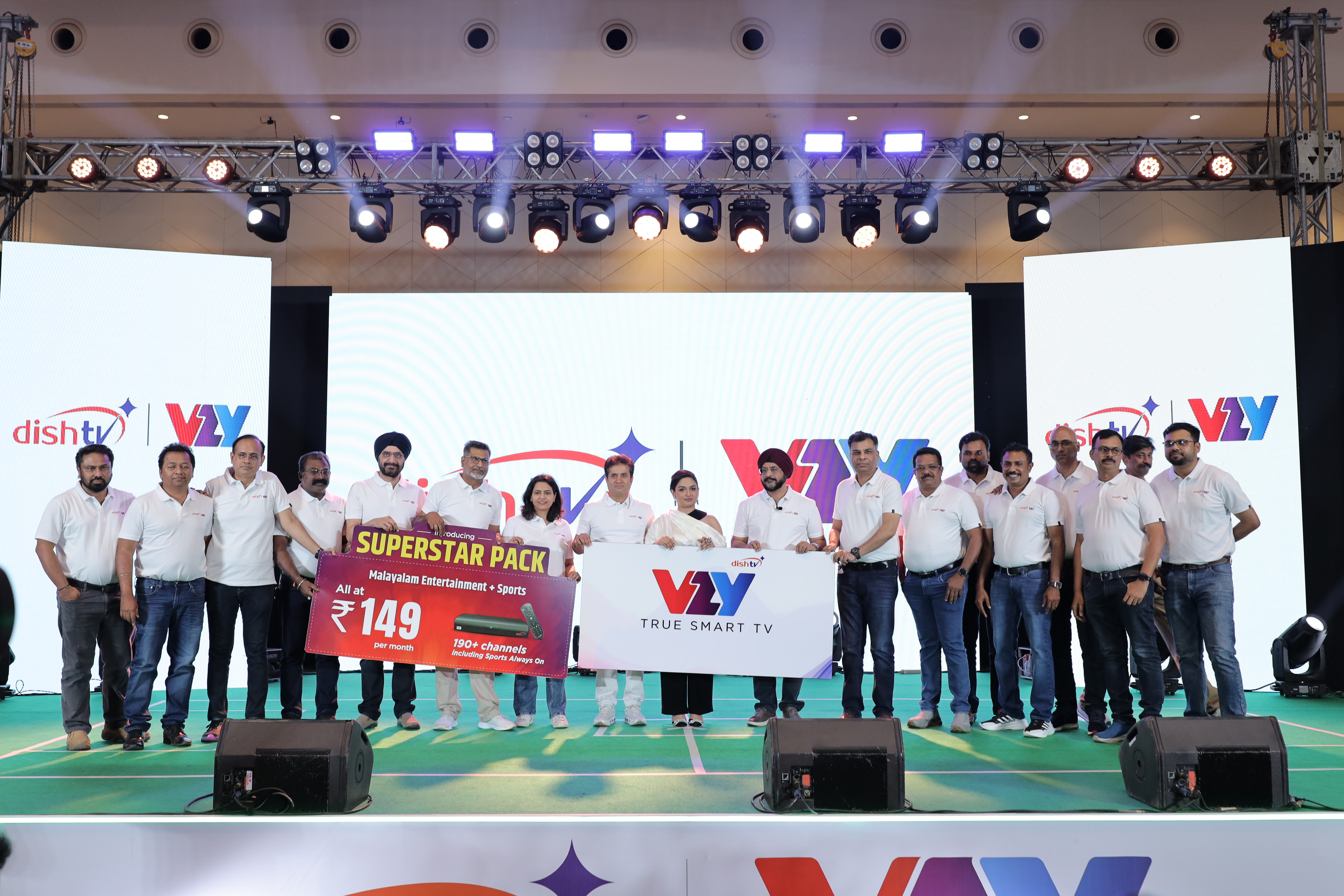 Dish TV launches VZY Smart TVs in Kerala, Integrating DTH & OTT entertainment with an always-on viewing experience