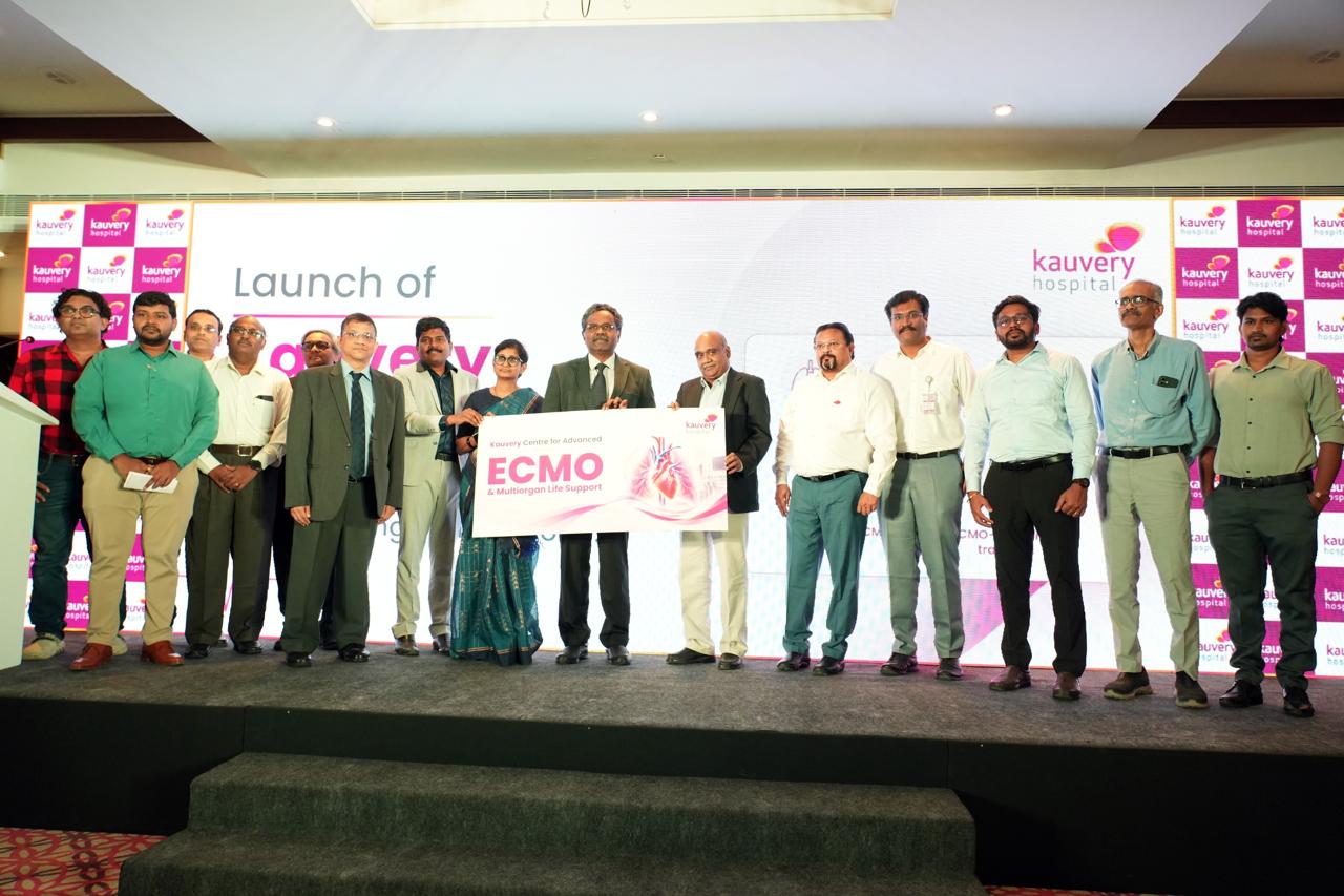 Kauvery Hospital Launches a Comprehensive Suite of Advanced ECMO and Multiorgan Life Support Services