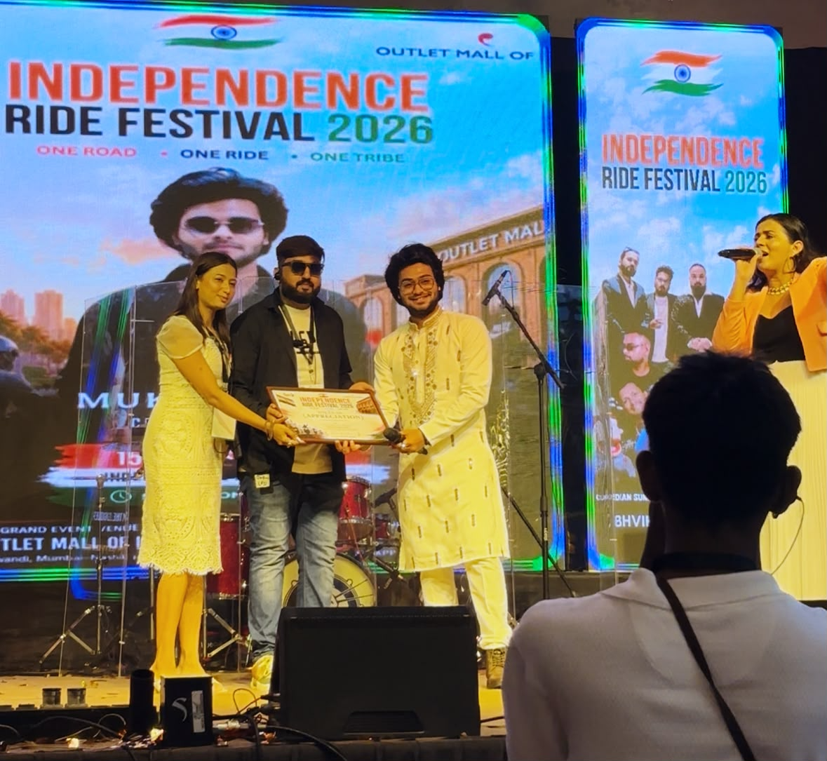 Mukul Phate Joins Independence Ride Festival Celebrations in Mumbai