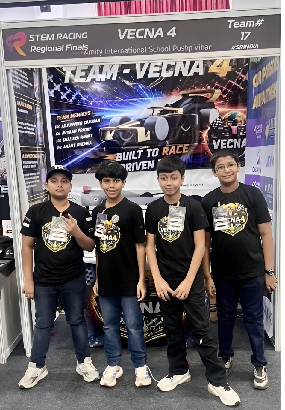 Young Innovators Vecna4 Qualify for F1 STEM Racing National Finals, Champion Sustainability and Community Impact