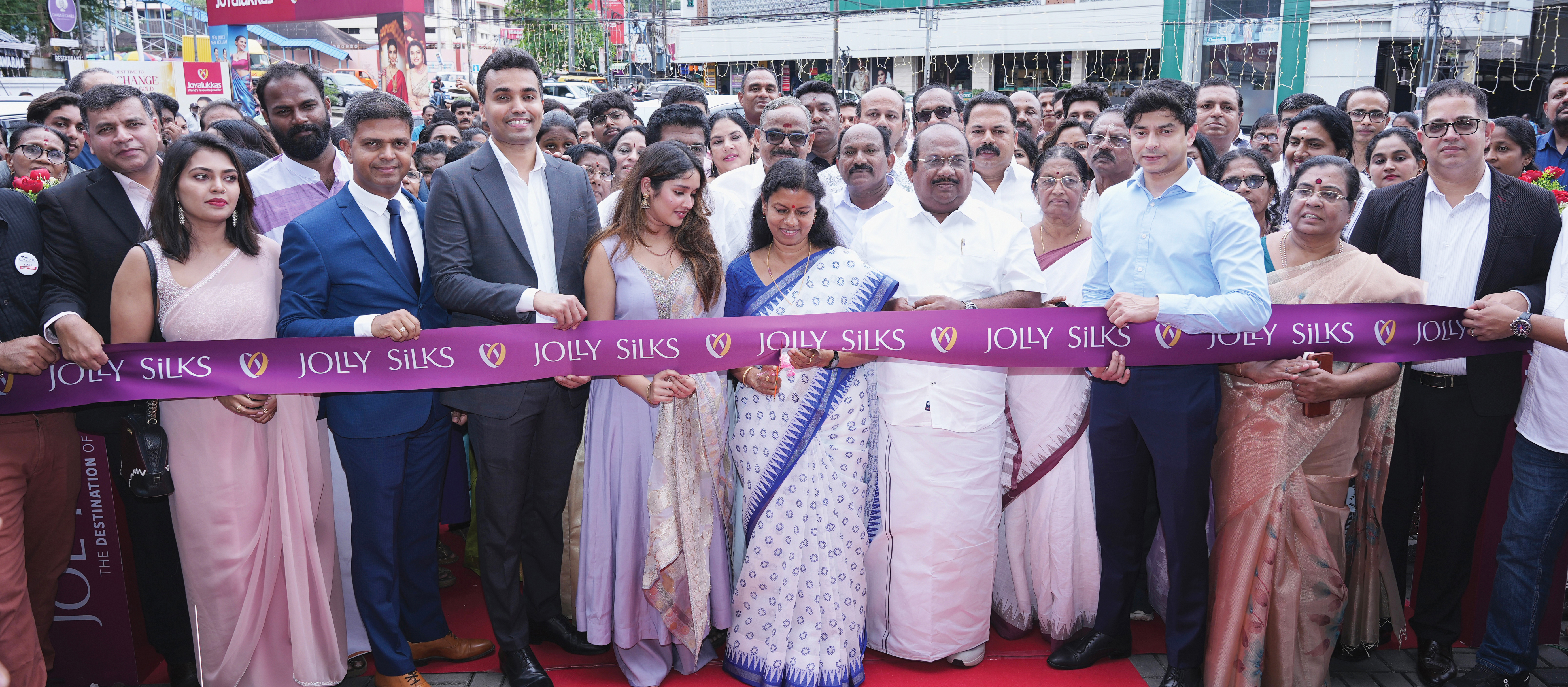 Jolly Silks Reopens Renovated Kollam Showroom