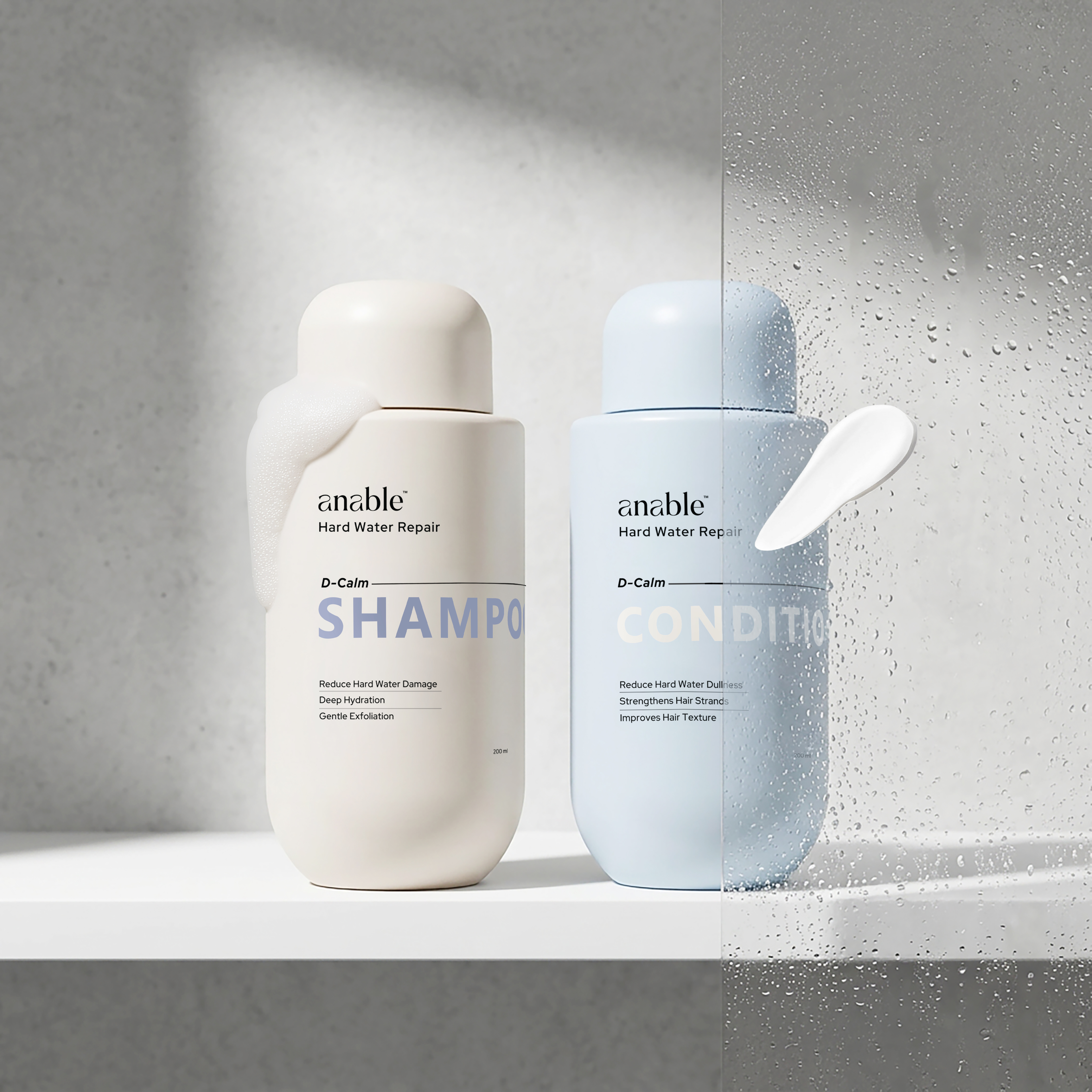 Dermis Oracle Launches Anable D-Calm Shampoo and Conditioner to Combat Hard Water Hair Damage