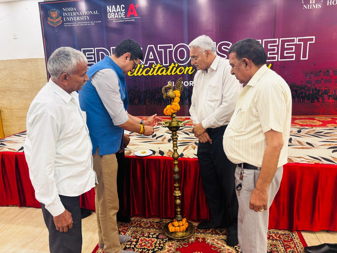 Noida International University Hosts &lsquo;Educators Meet 2026&rsquo; in Bijnor; Educators Felicitated for Excellence