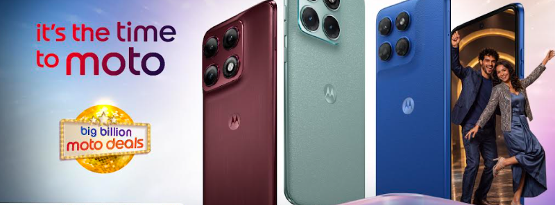 Motorola announces #BigBillionMotoDeals as part of its &ldquo;It&rsquo;s the Time to Moto&rdquo; campaign