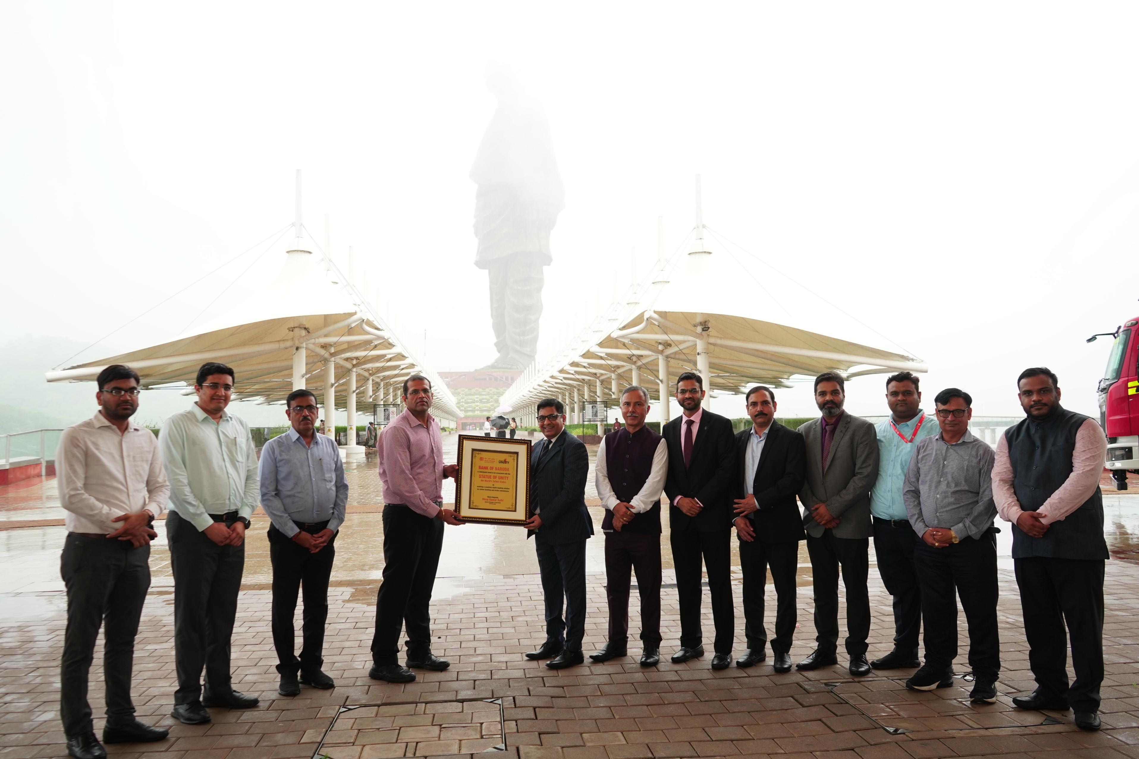 Bank of Baroda Integrates bob World Merchant Gateway with Statue of Unity Online Ticketing Platform