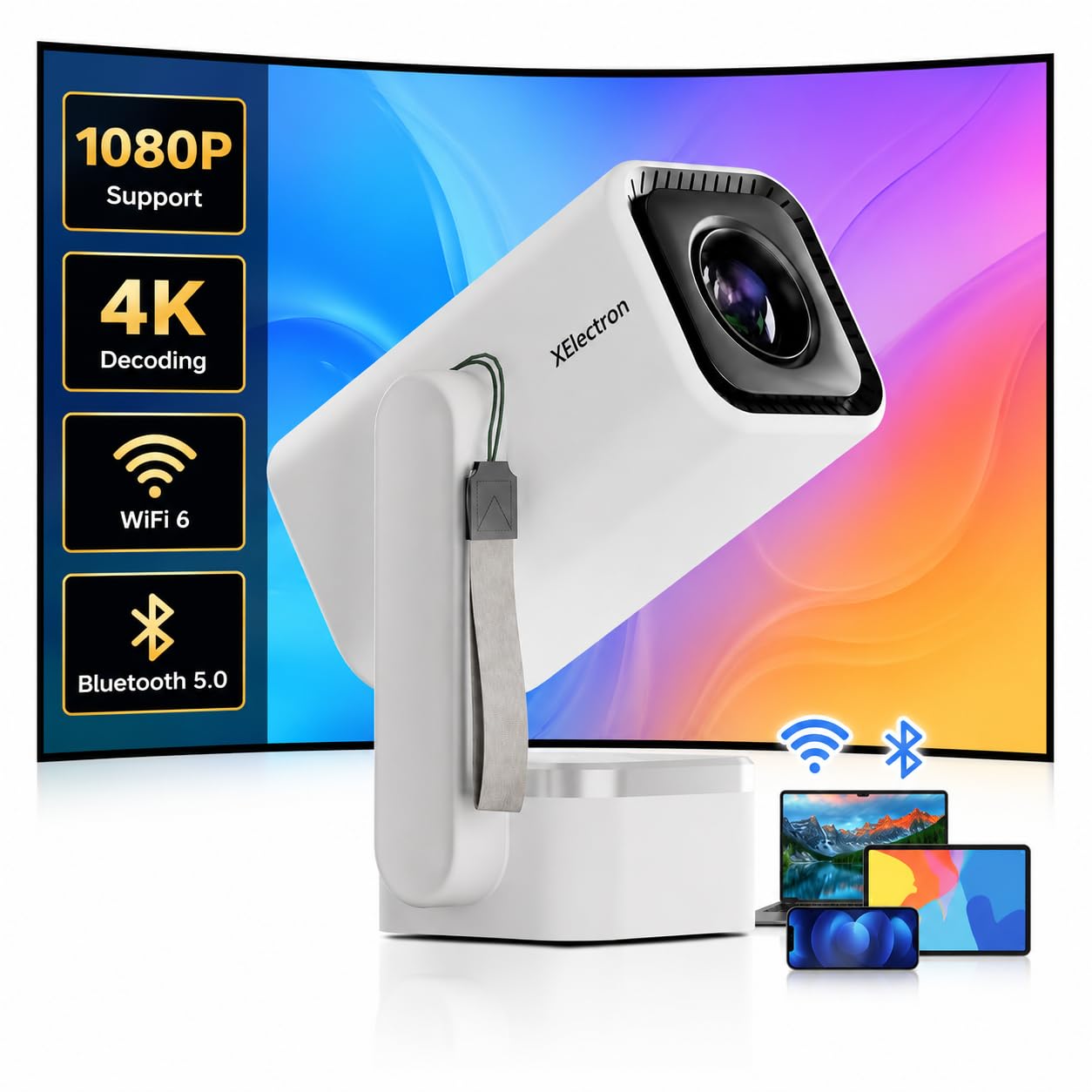 XElectron Brings Cinematic Experience to Home with New Techno Android 14 Smart HD Projector Supporting 1080P, 4K and OTT Streaming