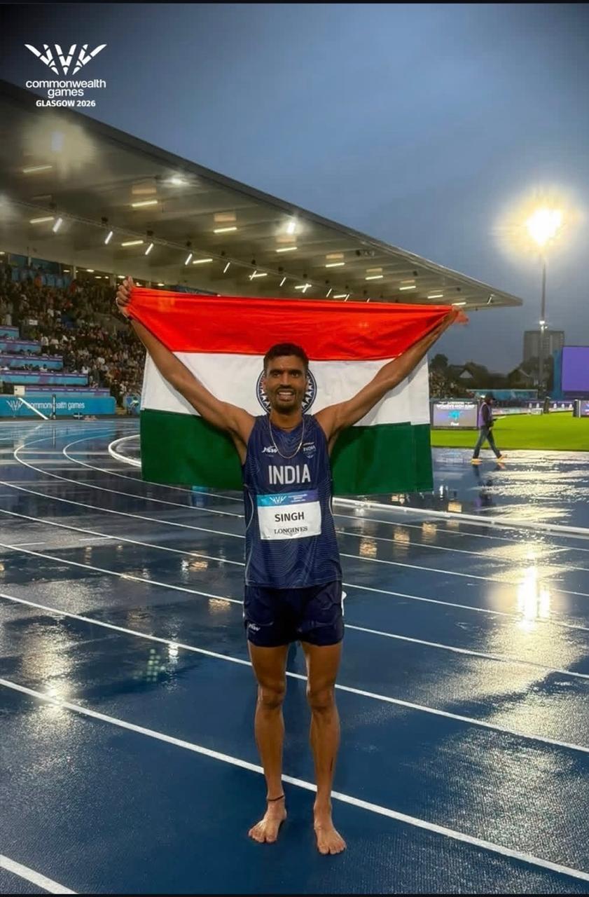 Gulveer Singh Creates History with India's First Men's 10,000m Commonwealth Games Medal