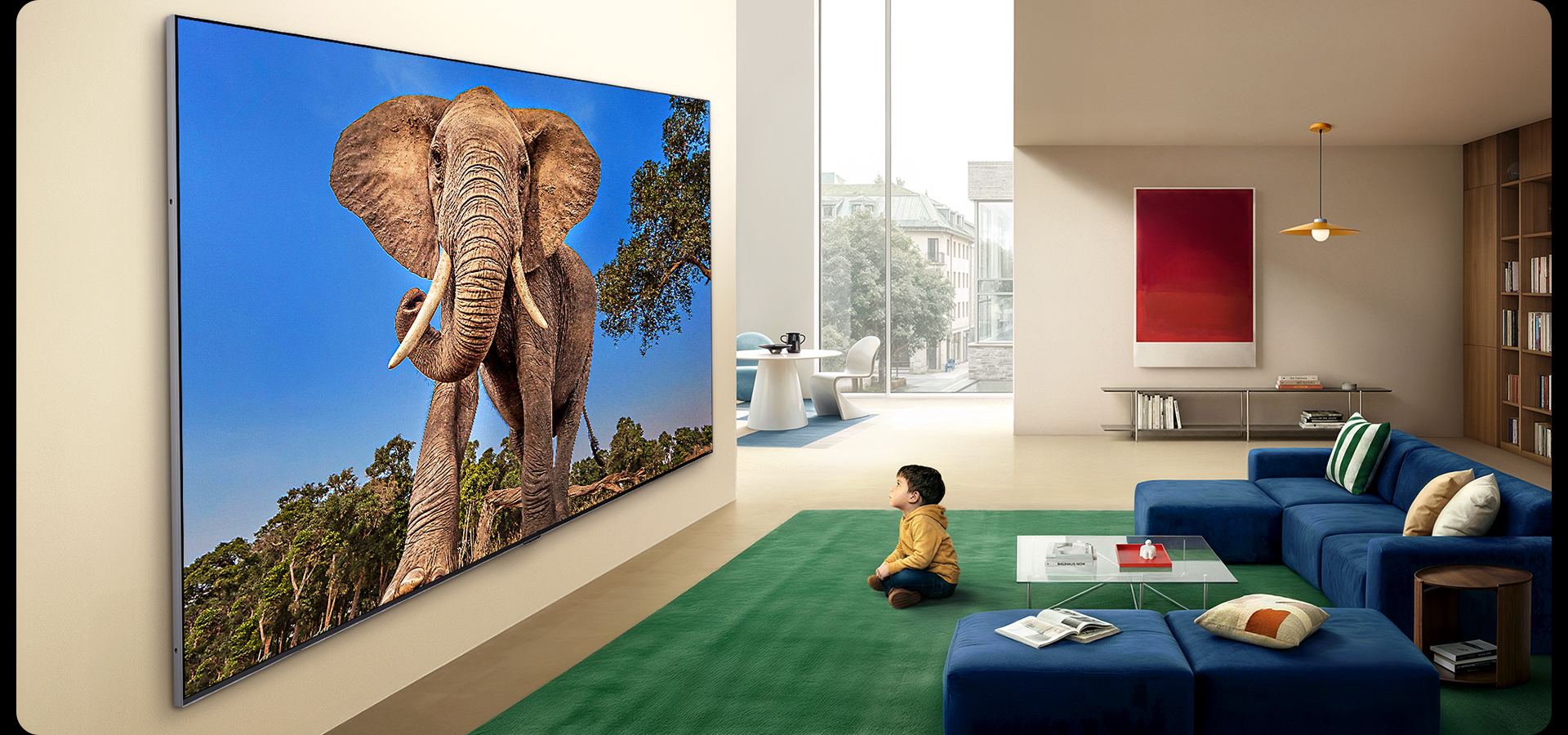 LG Introduces its Ultra-Large 292 cm (115) QNED evo AI Mini LED TV in India &ndash; The Giant of Entertainment